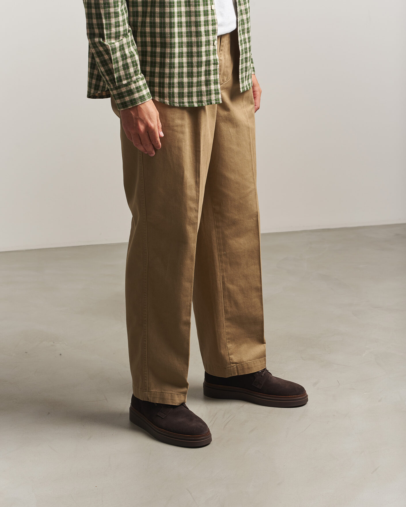 Herre | Sneakers | Gant | Kinzoon Suede Derby Sneaker Espresso Brown