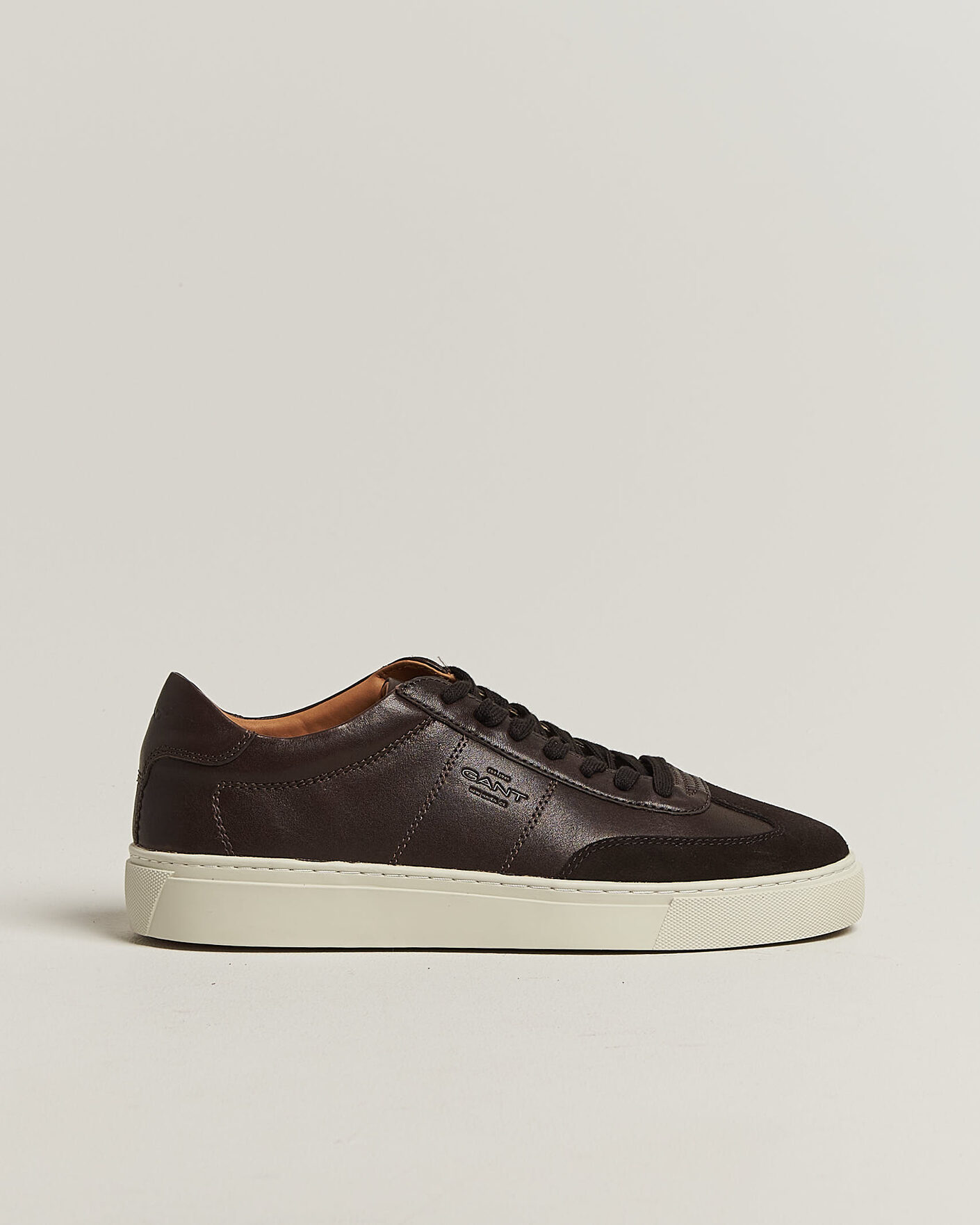 Herre | Sneakers | Gant | Mc Julien Leather/Suede Sneaker Dark Brown