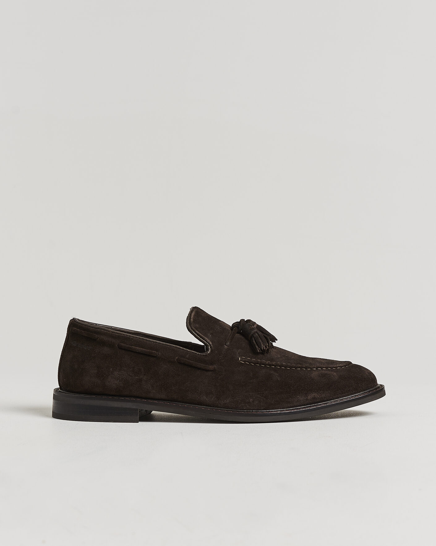Herre | Loafers | Gant | Lozham Suede Tassle Loafer Dark Brown