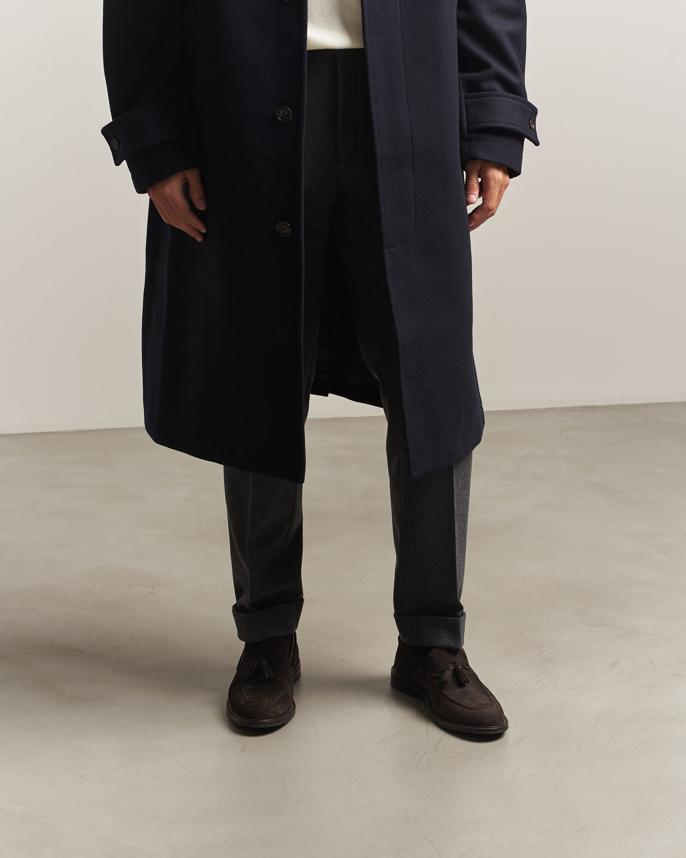 Herre | Loafers | Gant | Lozham Suede Tassle Loafer Dark Brown