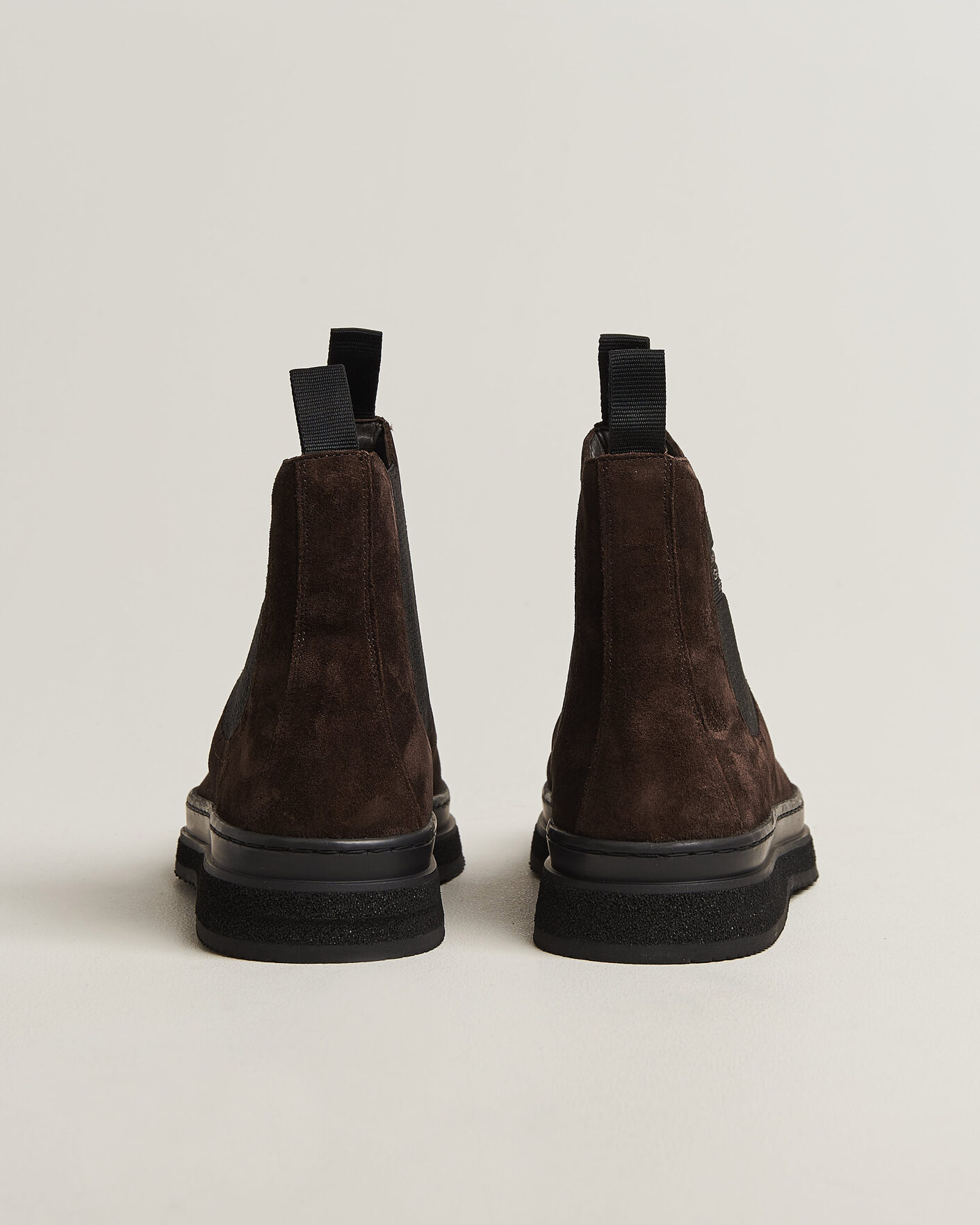 Herre | Støvler | Gant | Blistown Shearling Suede Chelsea Boot Espresso Brown