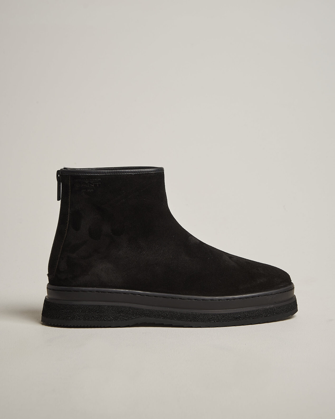 Herre | Støvler | Gant | Blistown Shearling Suede Curling Boot Black
