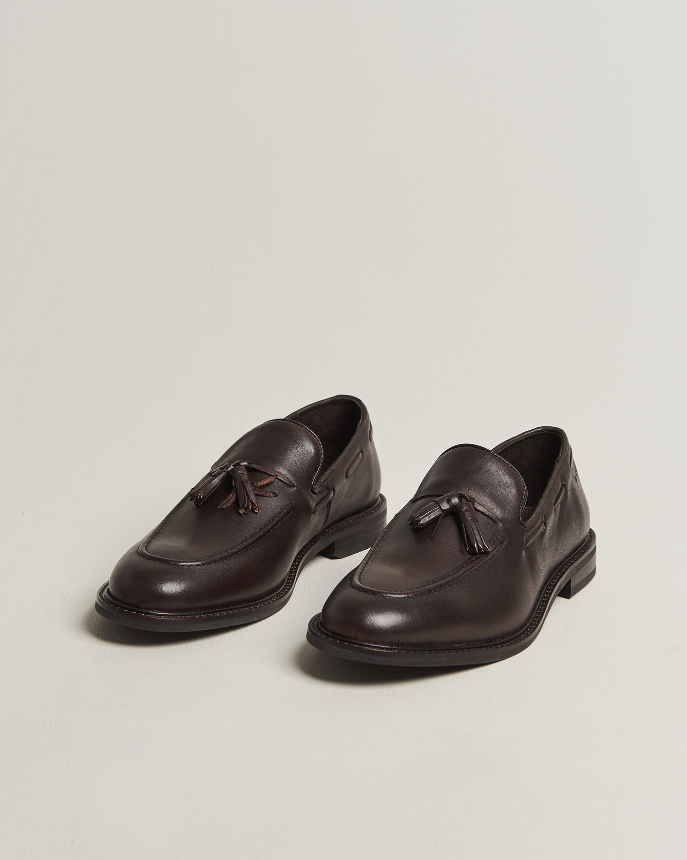 Herre | Loafers | Gant | Lozham Leather Tassle Loafer Dark Brown