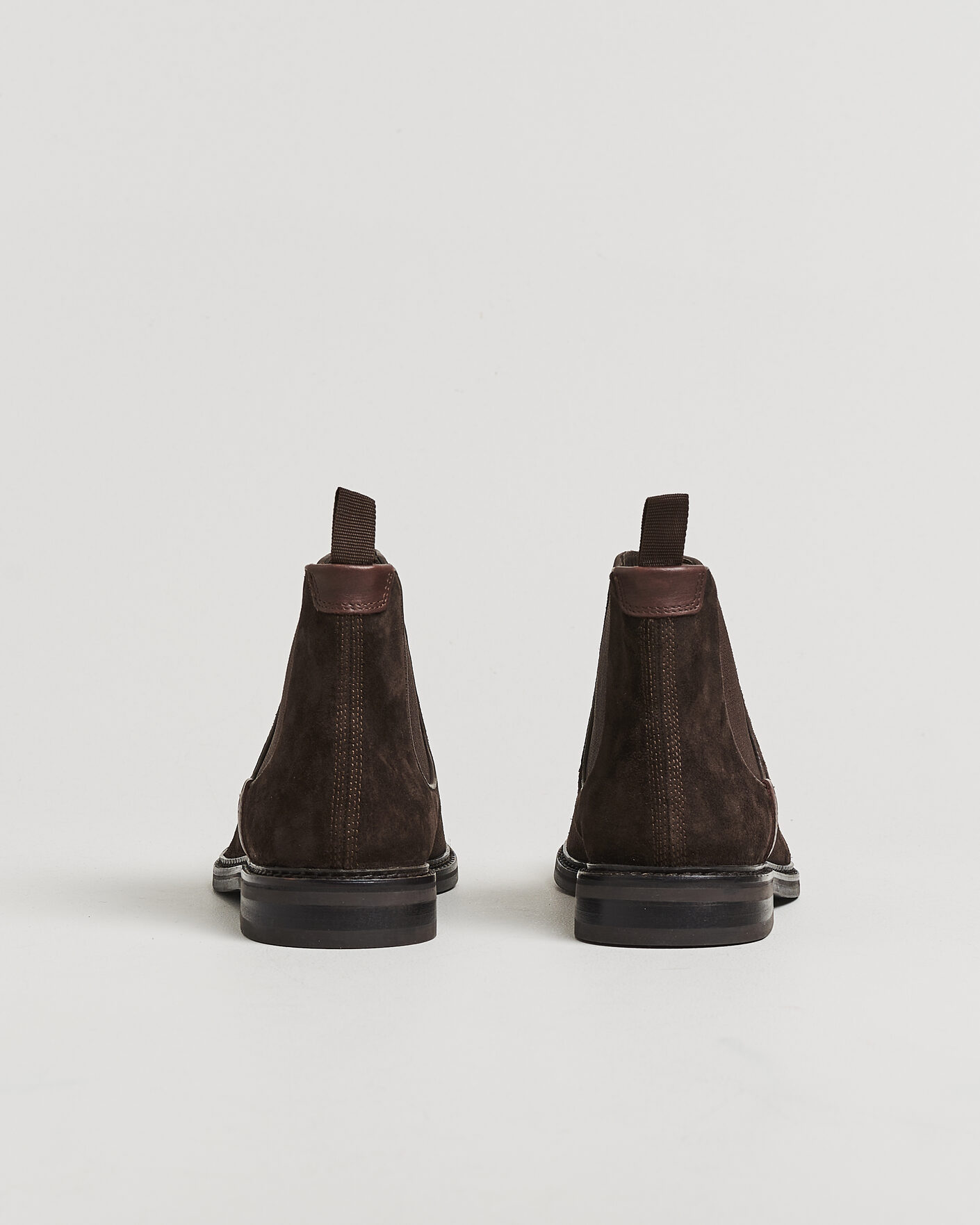 Herre | Støvler | Gant | Bidford Suede Chelsea Boot Dark Brown