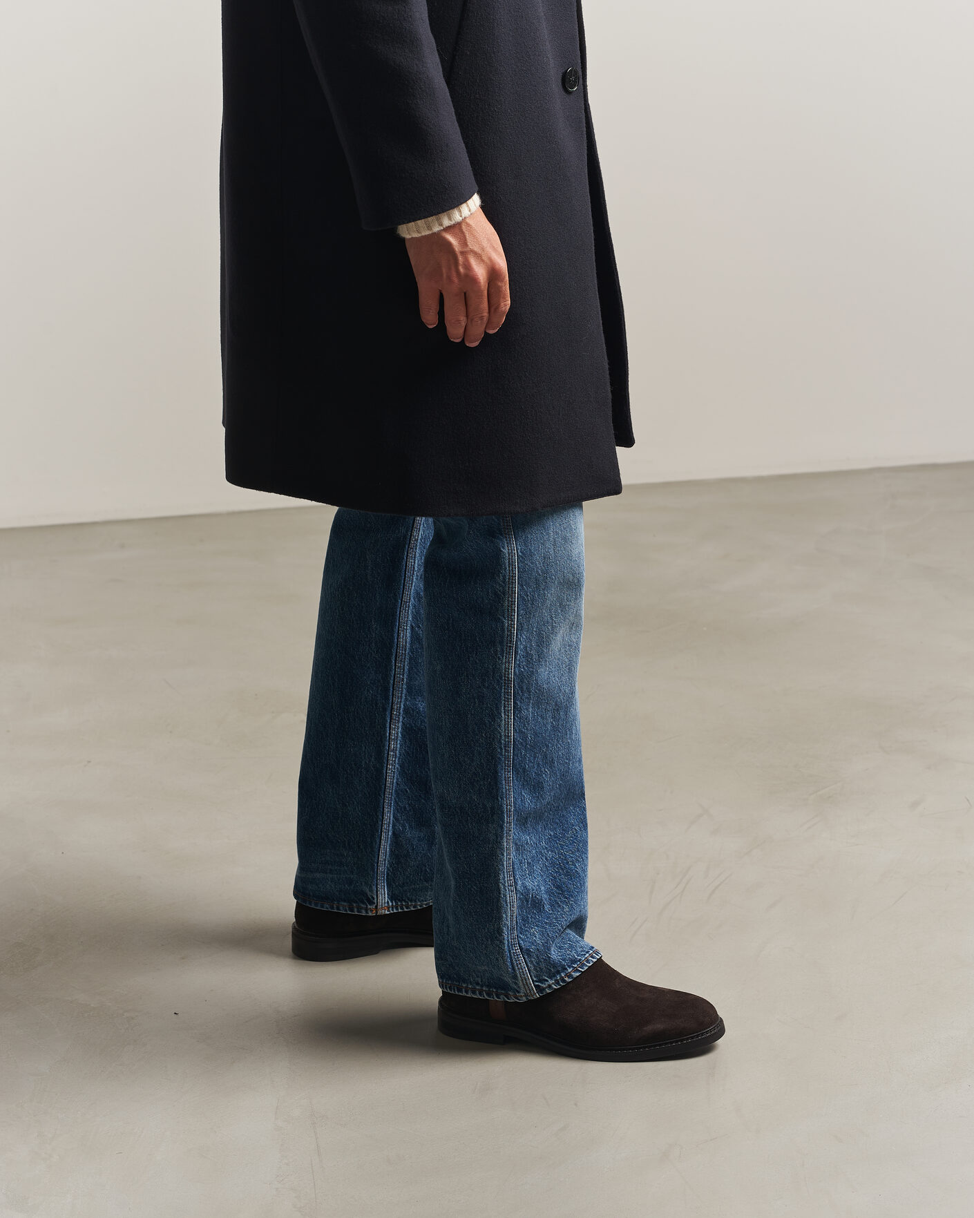 Herre | Støvler | Gant | Bidford Suede Chelsea Boot Dark Brown
