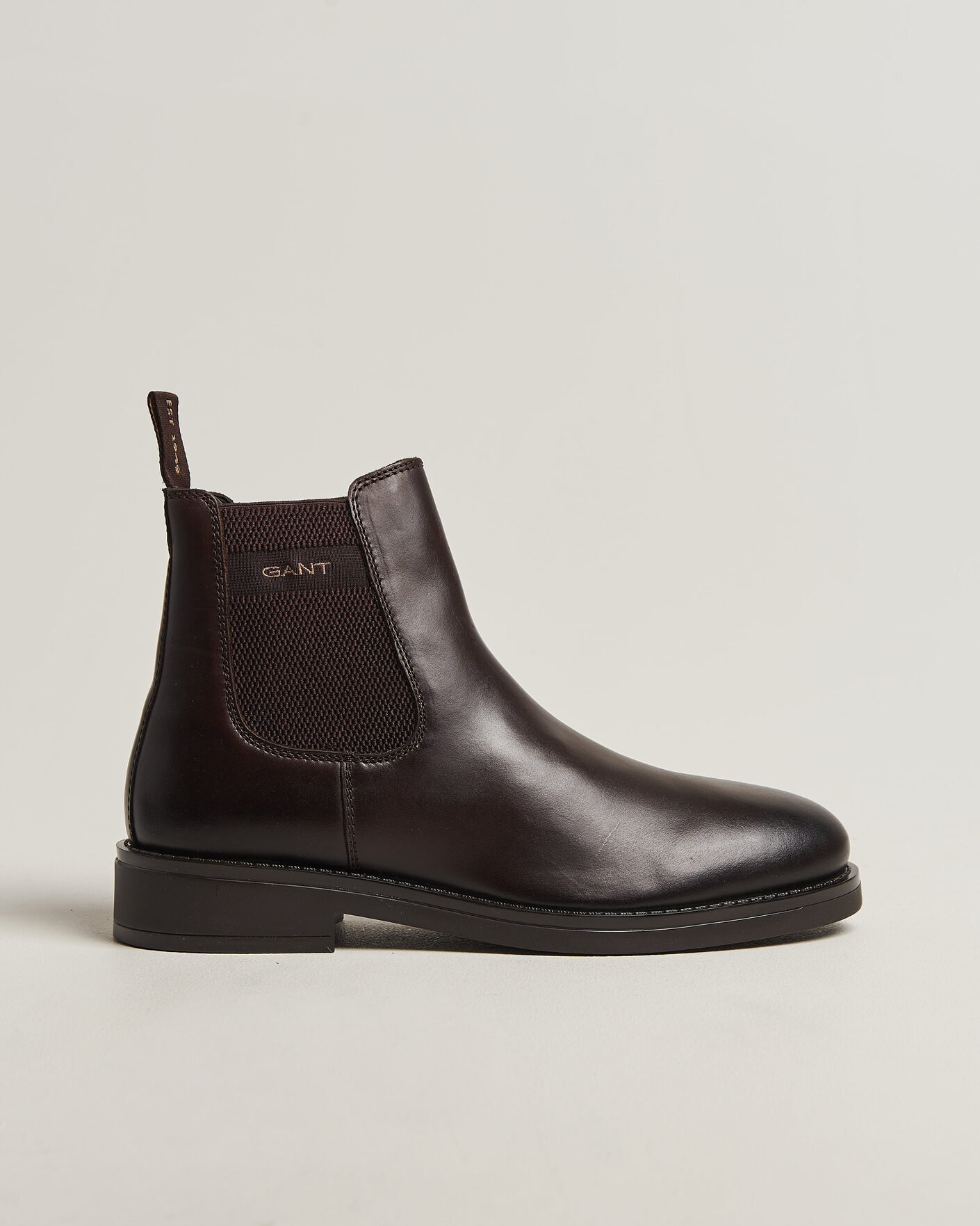 Herre | Støvler | Gant | Prepdale Leather Chelsea Boot Dark Brown