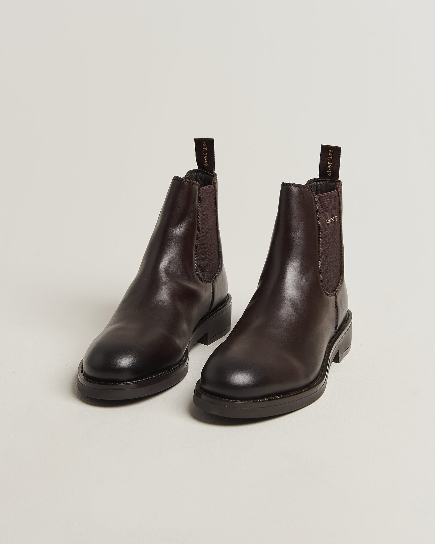 Herre | Støvler | Gant | Prepdale Leather Chelsea Boot Dark Brown