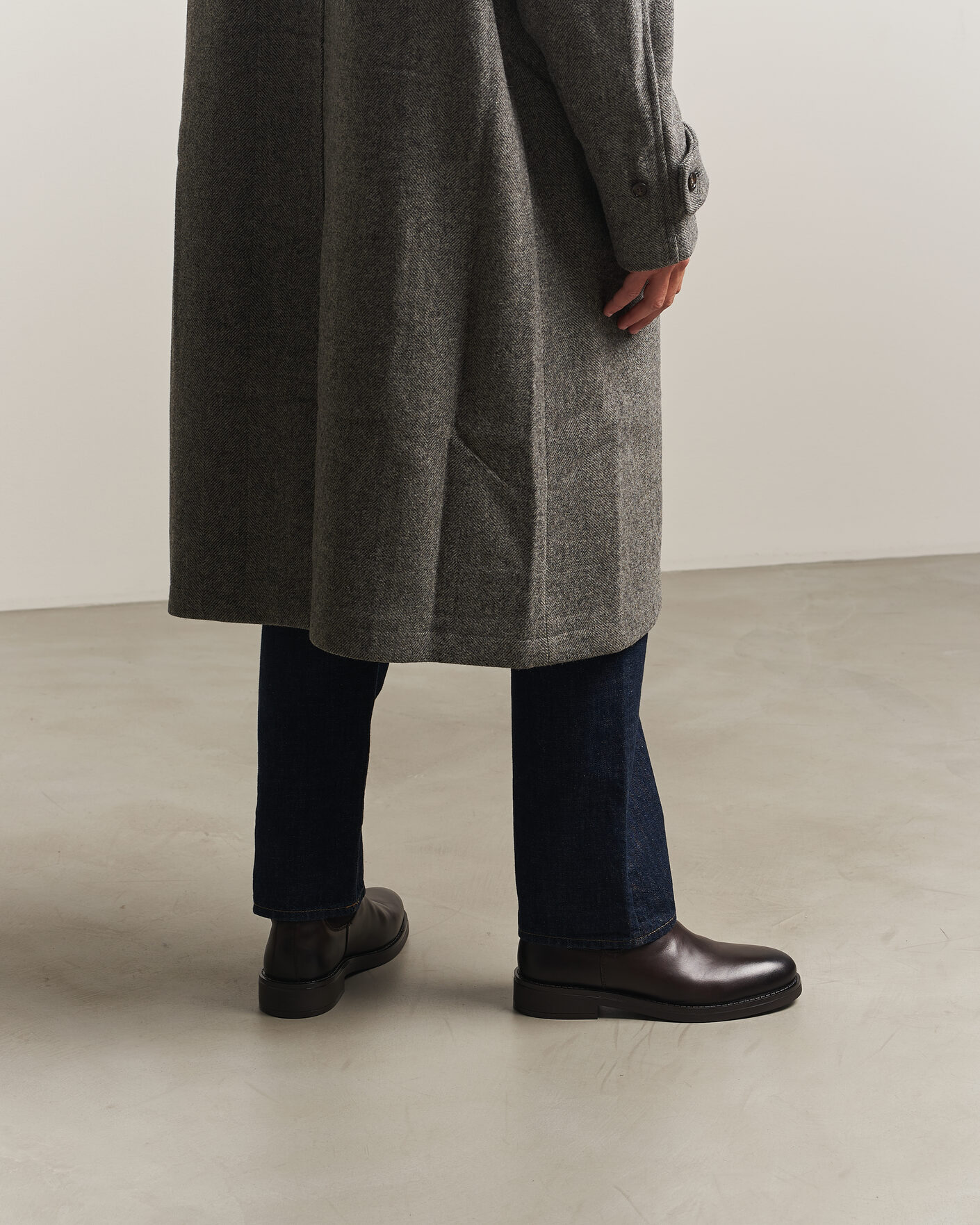 Herre | Støvler | Gant | Prepdale Leather Chelsea Boot Dark Brown