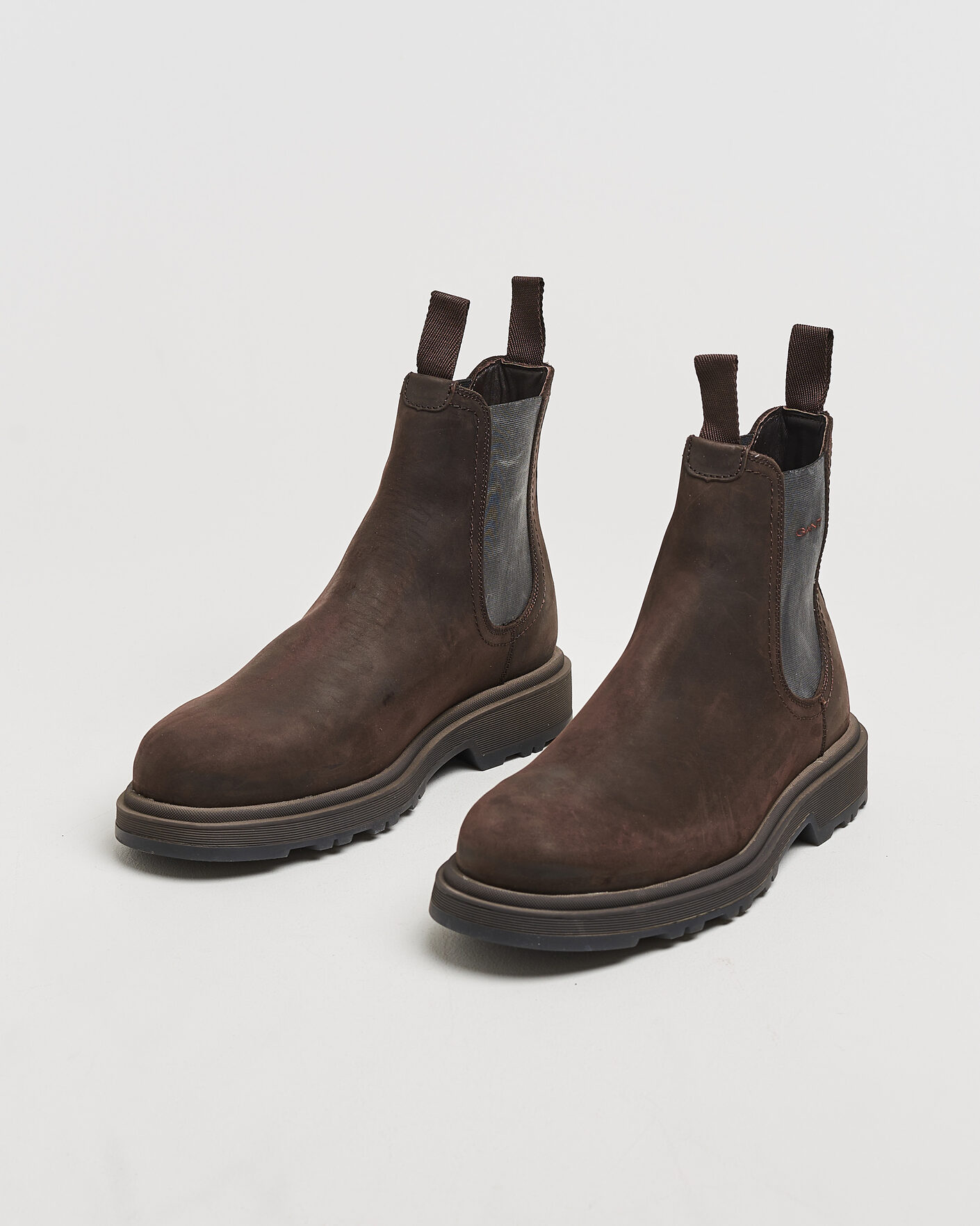 Herre | Støvler | Gant | Blisdor Nubuck Chelsea Boot Dark Brown
