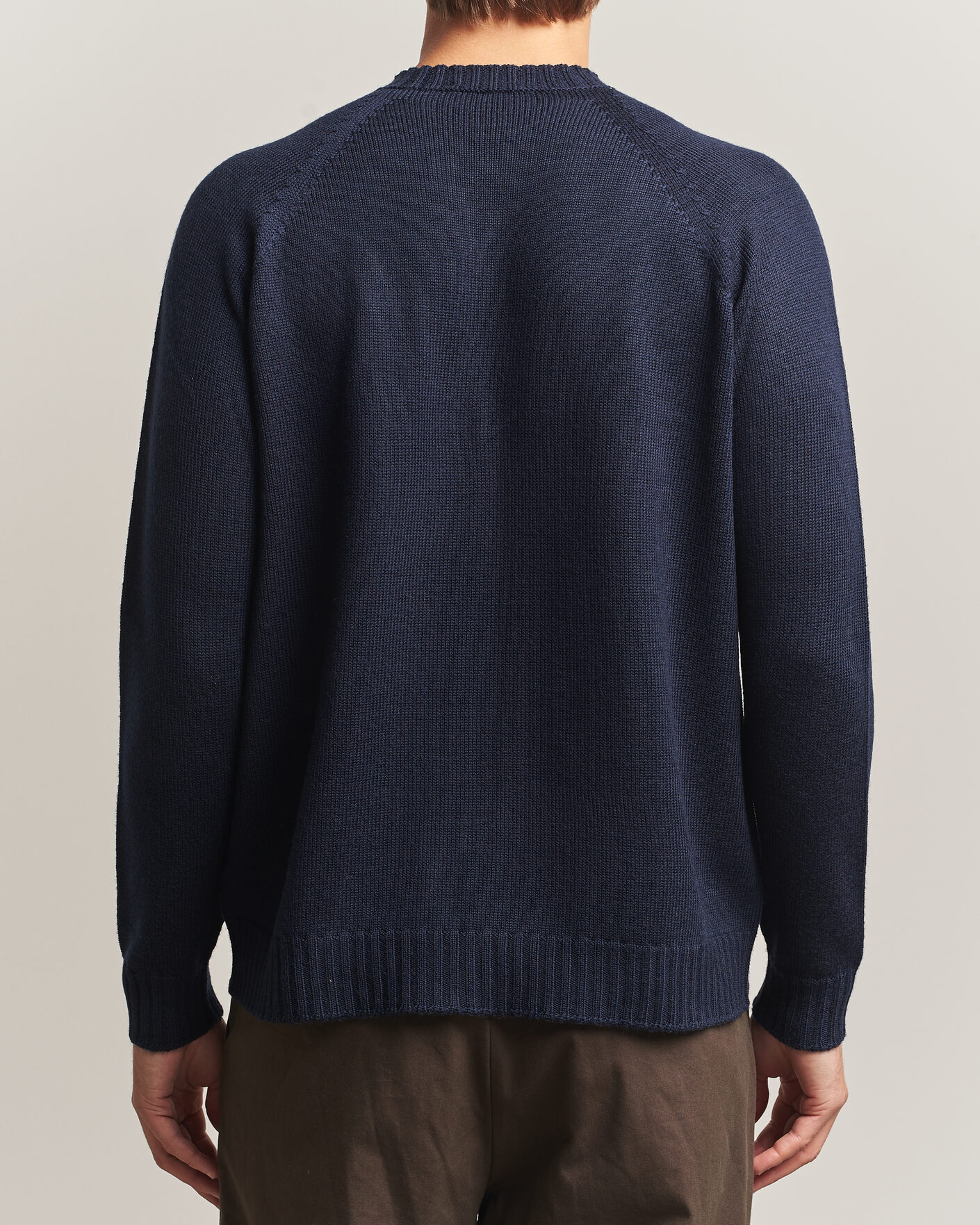 Herre | Gensere | John Smedley | Denver Extra Fine Merino Crew Neck Midnight