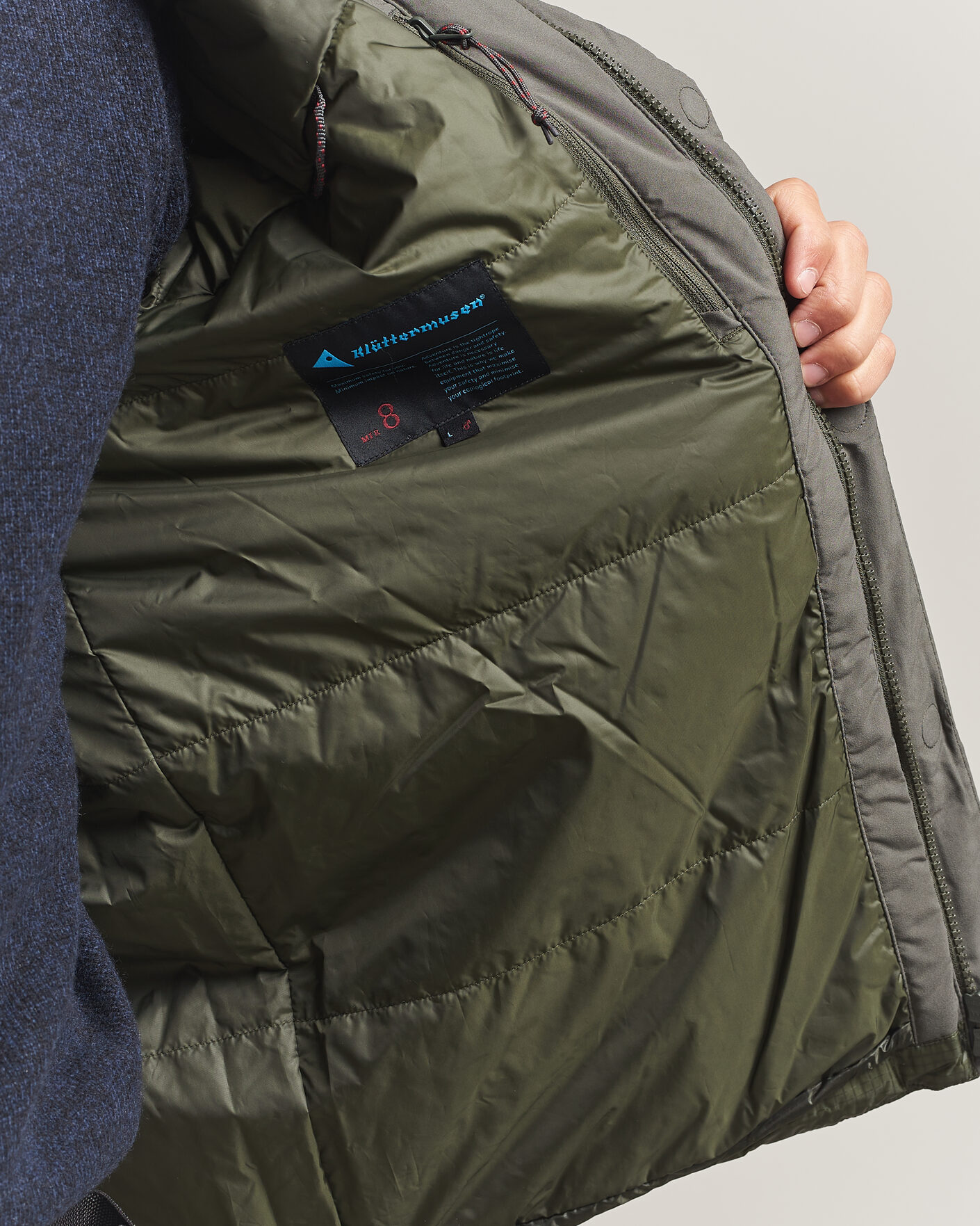 Herre | Jakker | Klättermusen | Rå Hood Jacket Dusky Green