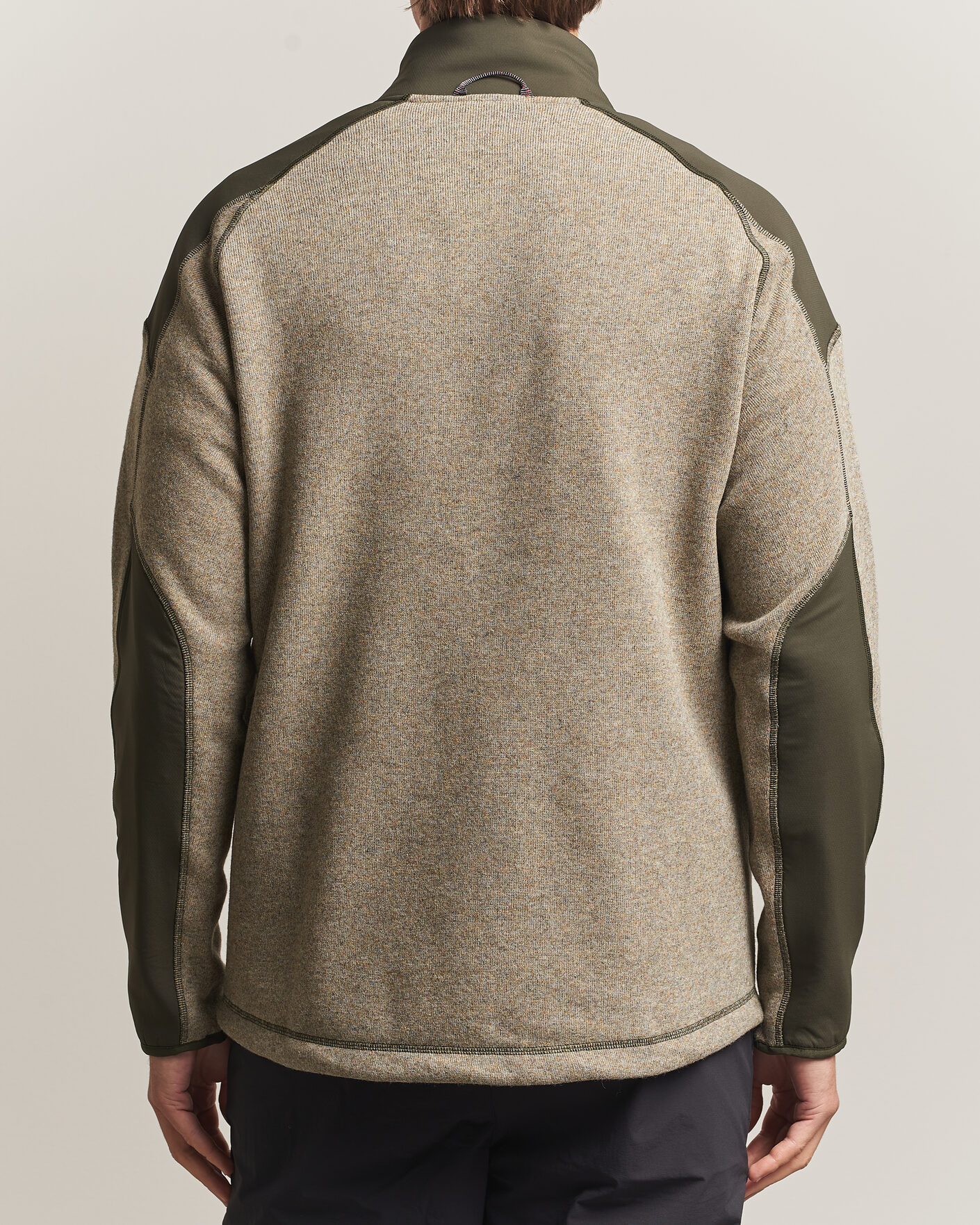Herre | Gensere | Klättermusen | Balderus Wool Fleece Hood Jacket Rosin Green