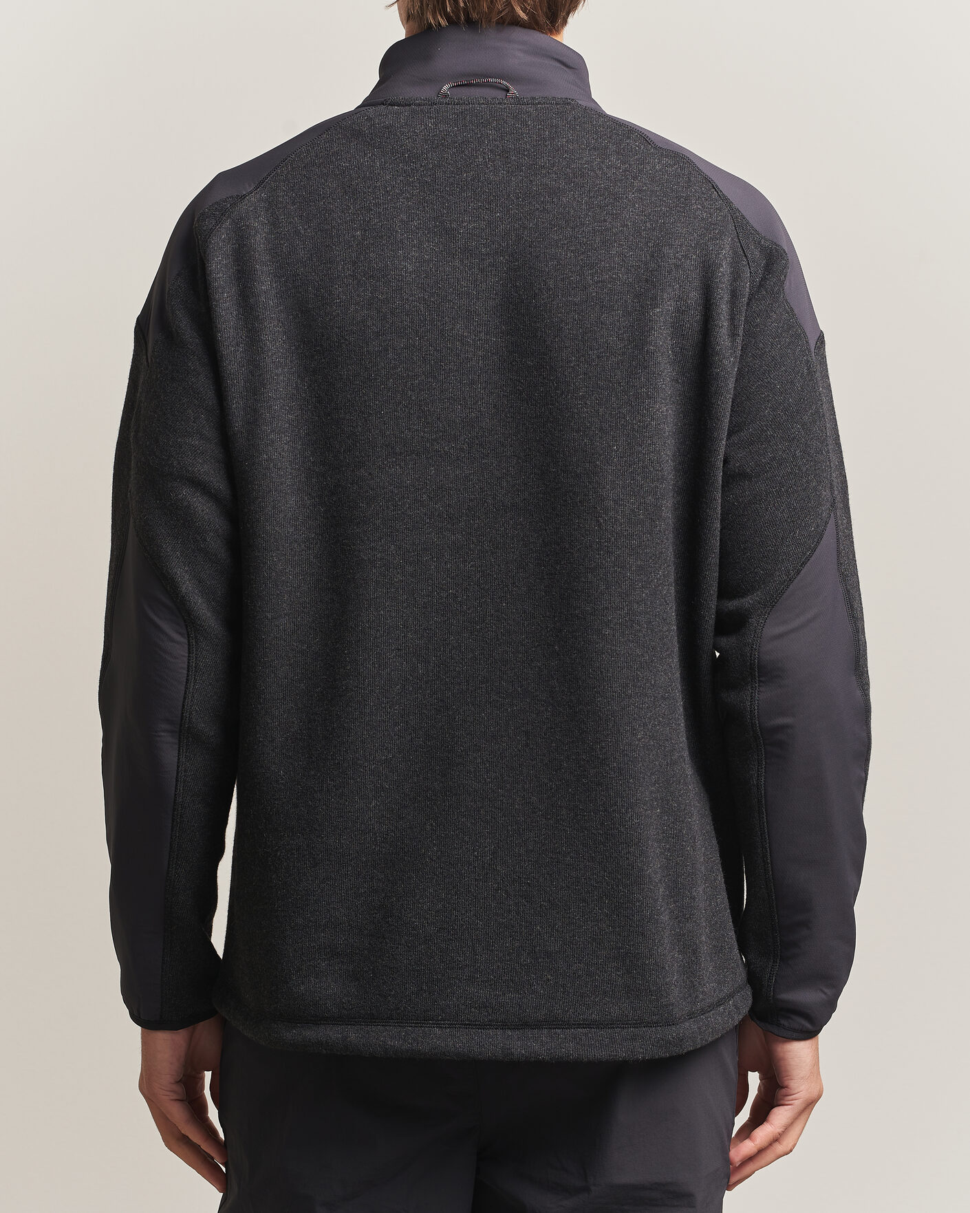 Herre | Gensere | Klättermusen | Balderus Wool Fleece Hood Jacket Black