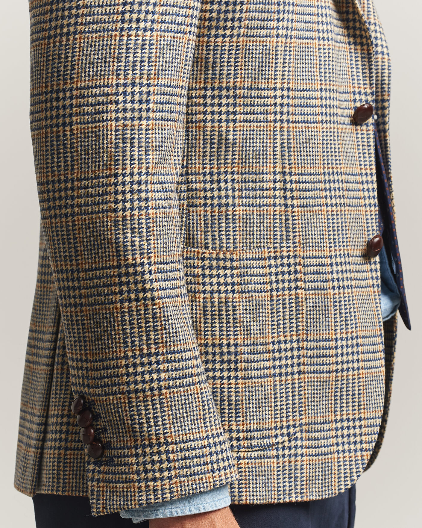 Herre | Dressjakker | Morris | Merino Cashmere Blazer Blue
