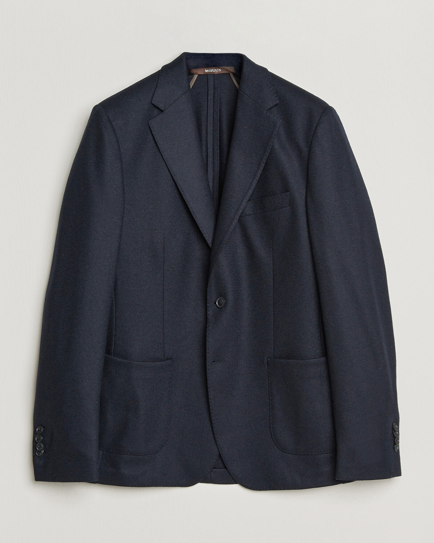 Herre | Dressjakker | Morris | Wool Jersey Blazer Navy