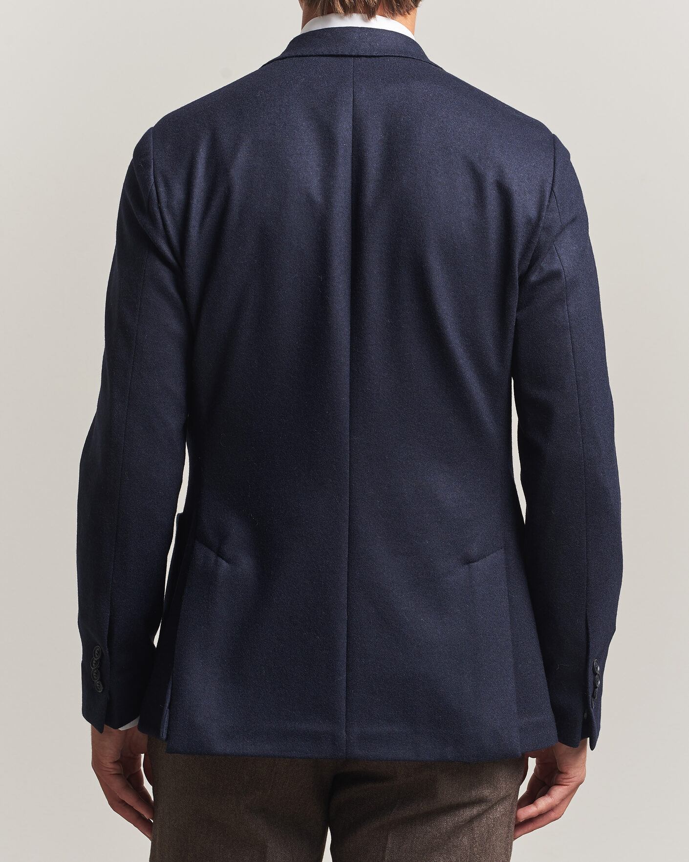 Herre | Dressjakker | Morris | Wool Jersey Blazer Navy