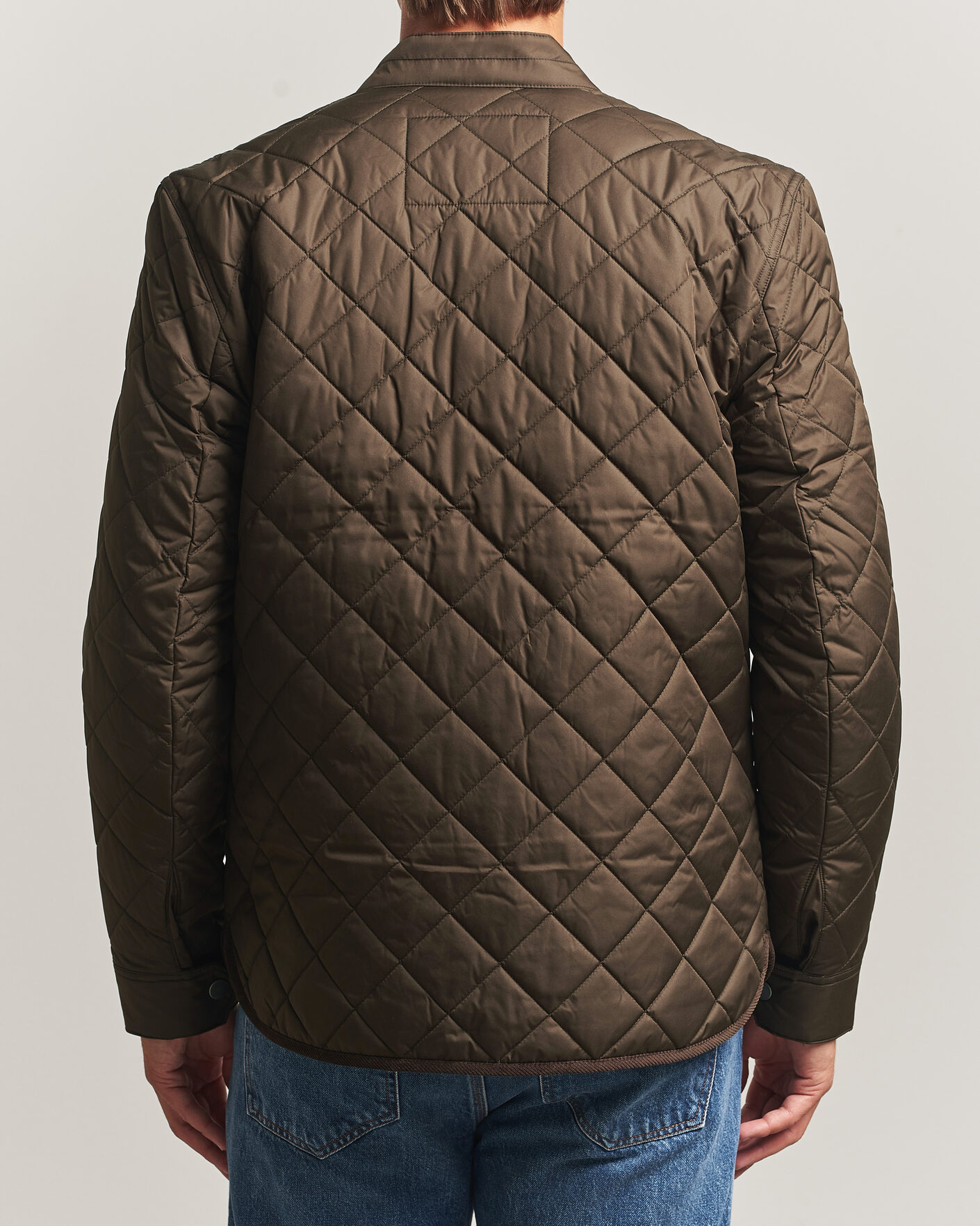Herre | Jakker | Morris | Teddy Quilted Jacket Brown