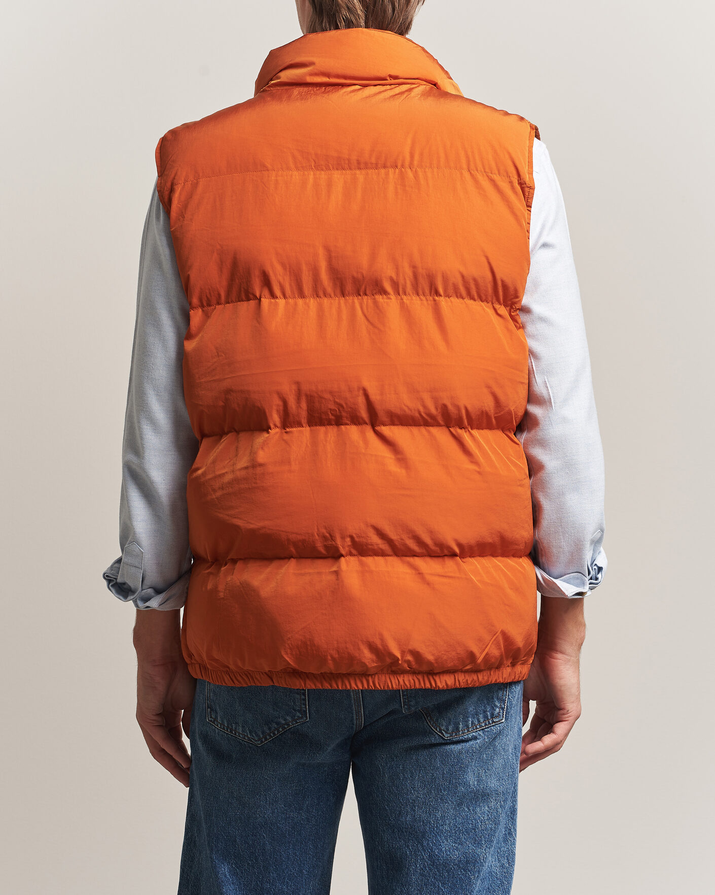 Herre | Vester | Morris | Lennox Puffer Vest Orange