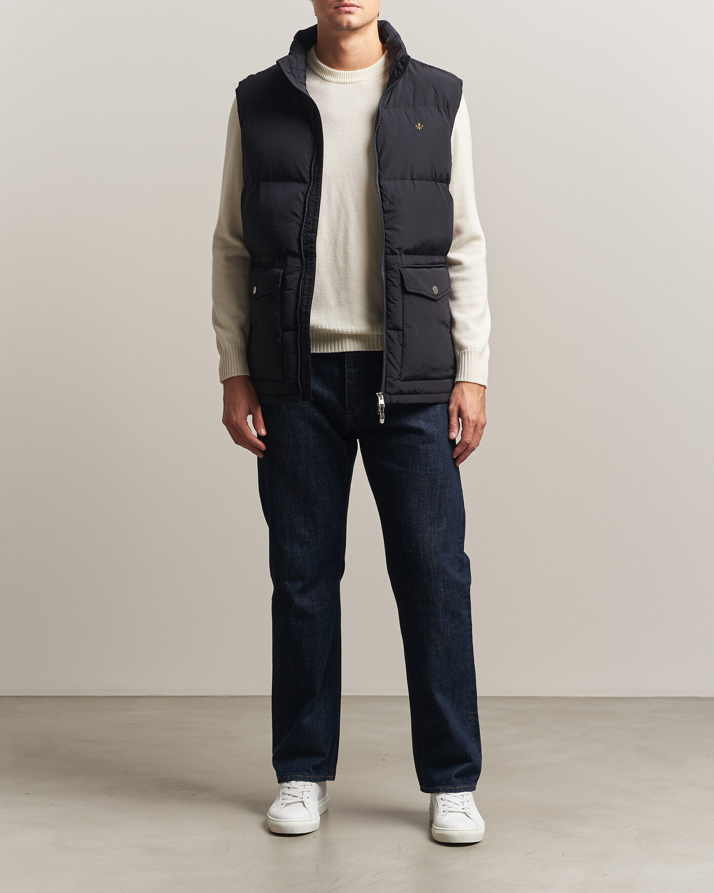 Herre | Vester | Morris | Lennox Puffer Vest Blue