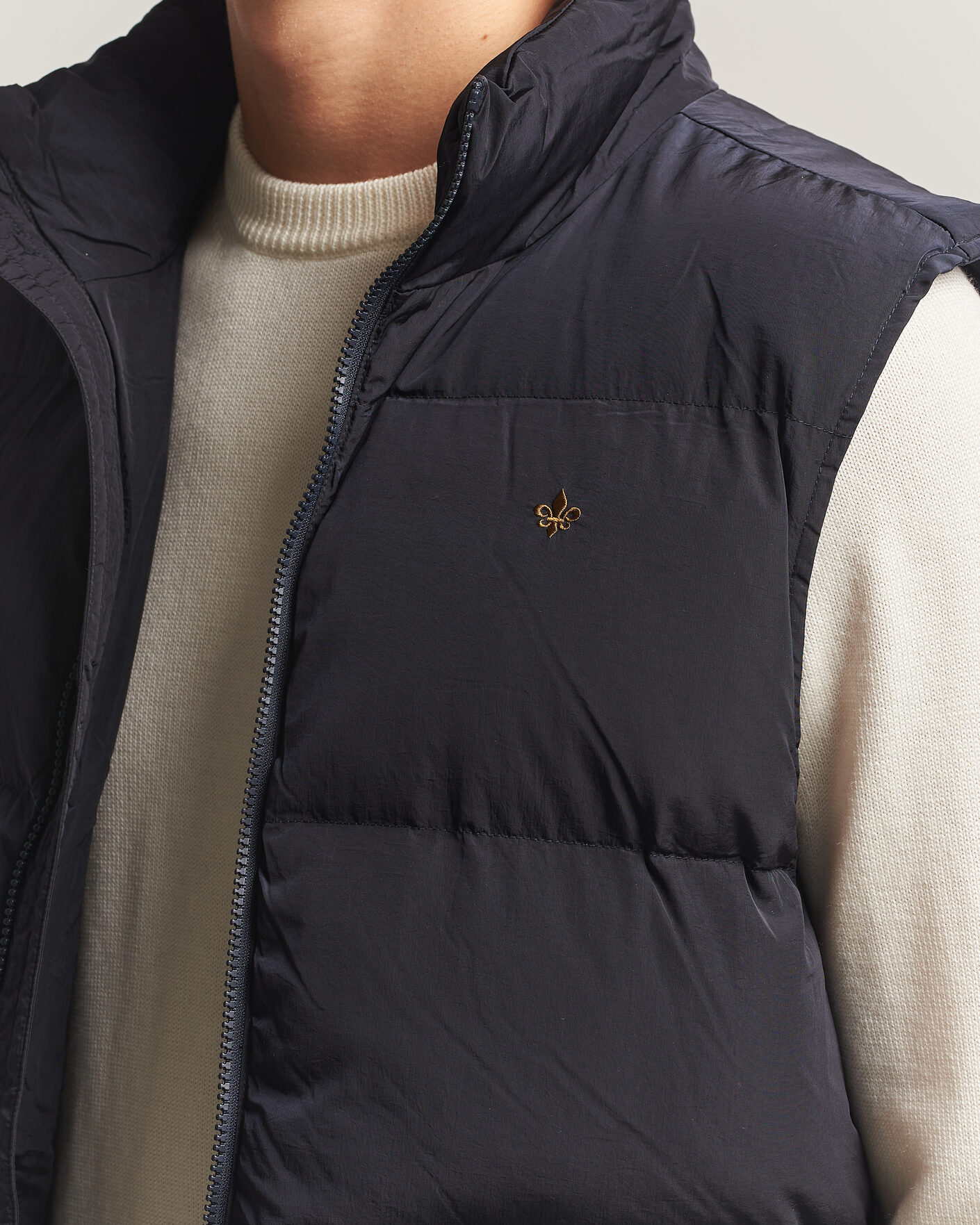 Herre | Vester | Morris | Lennox Puffer Vest Blue