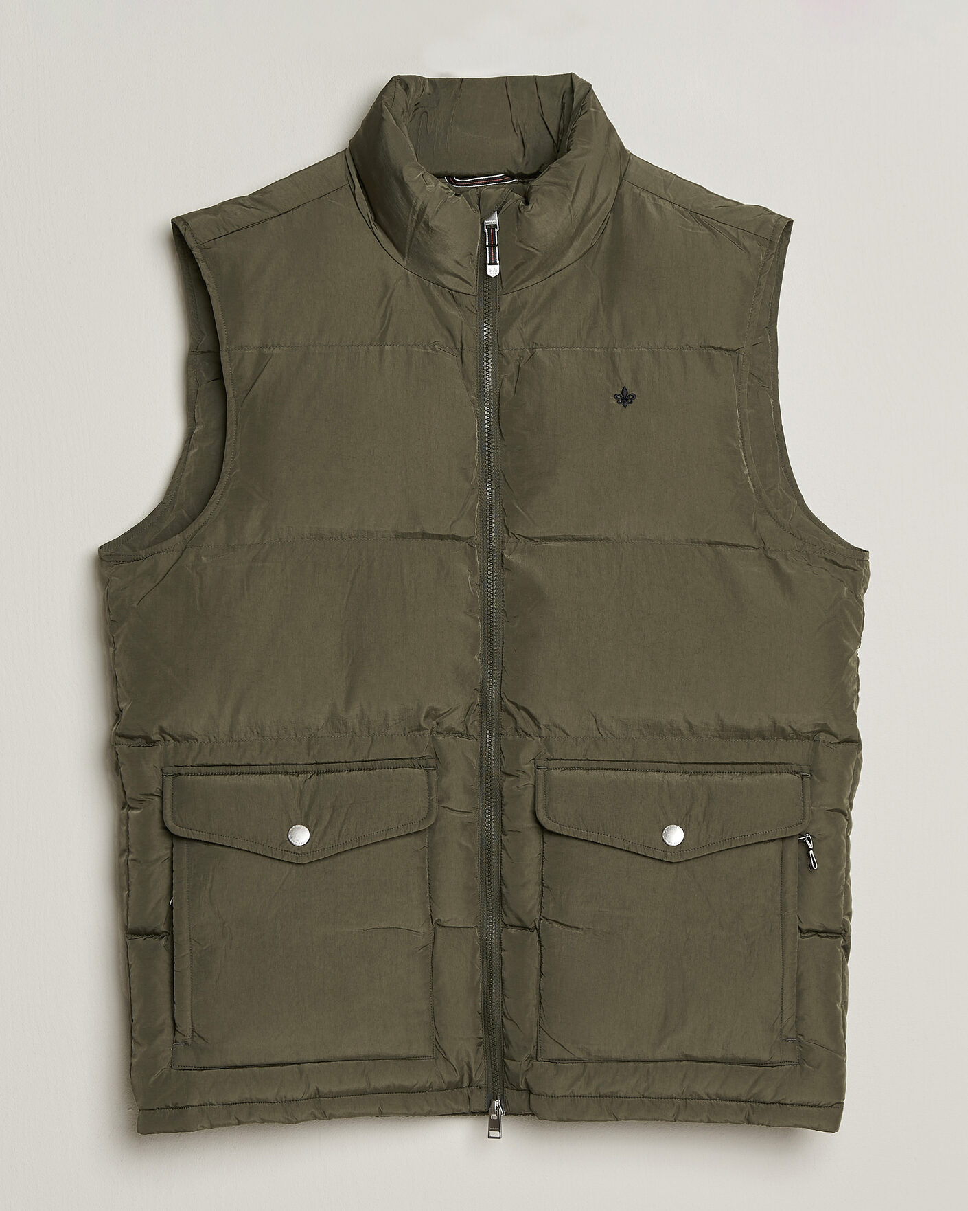 Herre | Vester | Morris | Lennox Puffer Vest Olive
