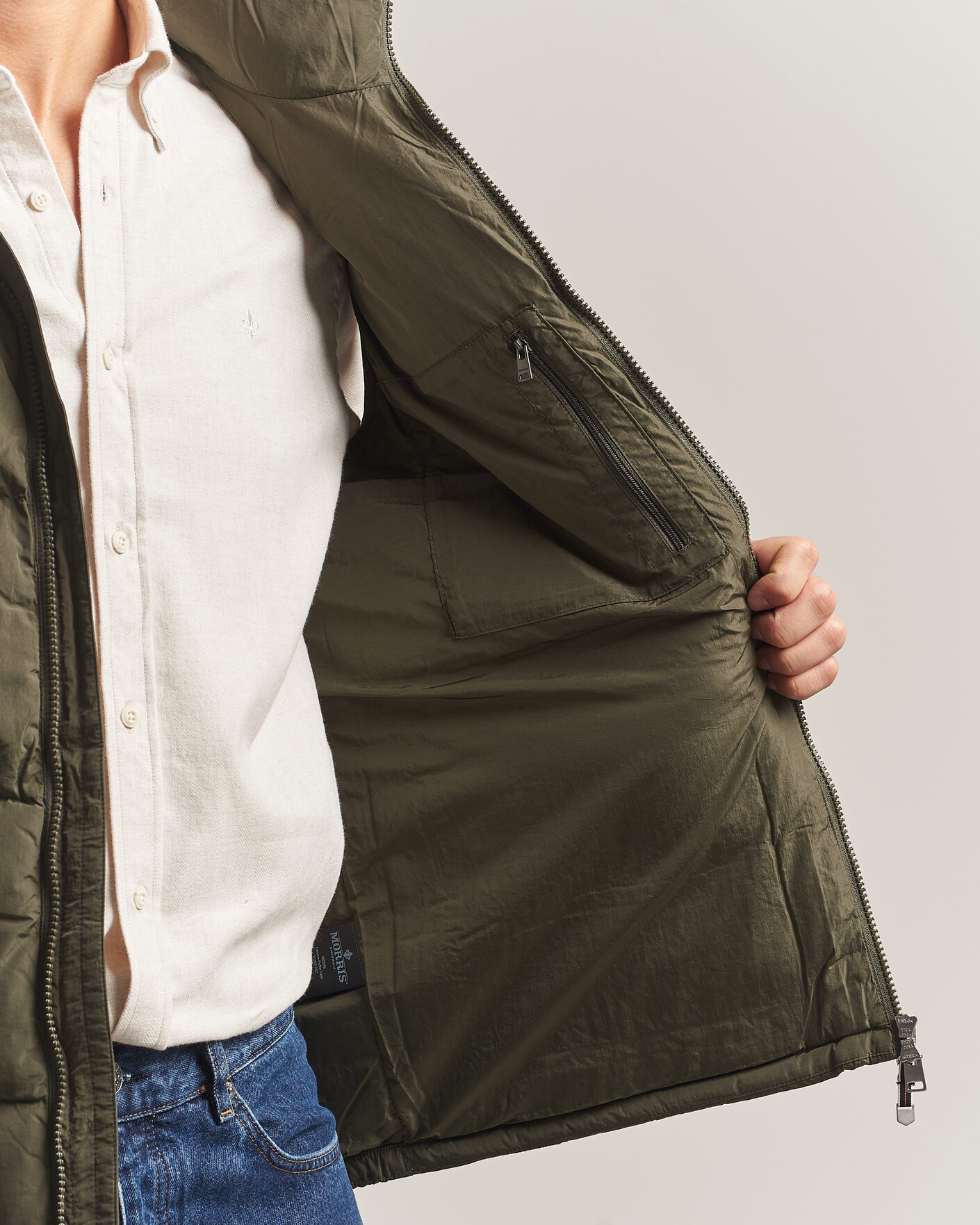 Herre | Vester | Morris | Lennox Puffer Vest Olive