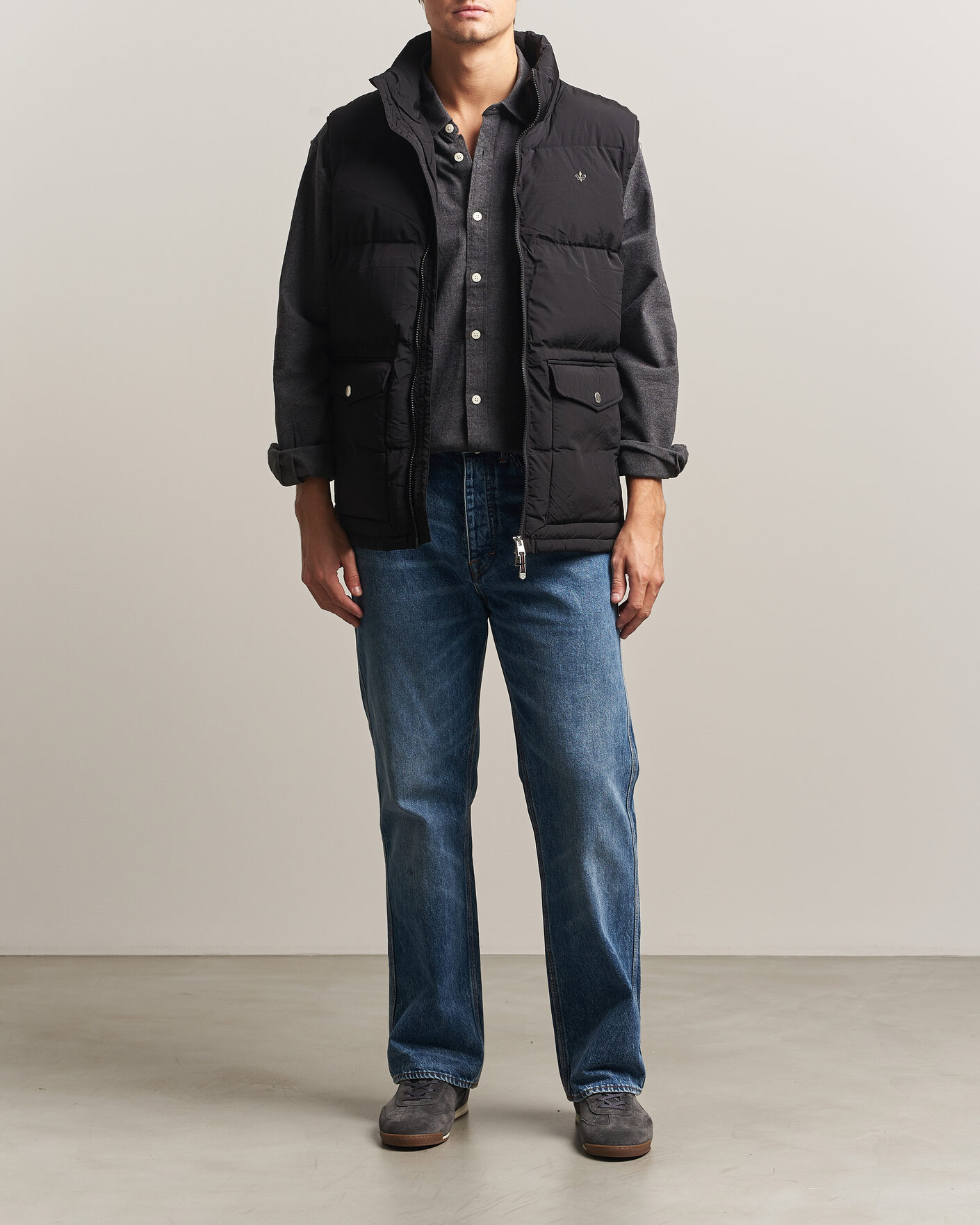 Herre | Vester | Morris | Lennox Puffer Vest Black