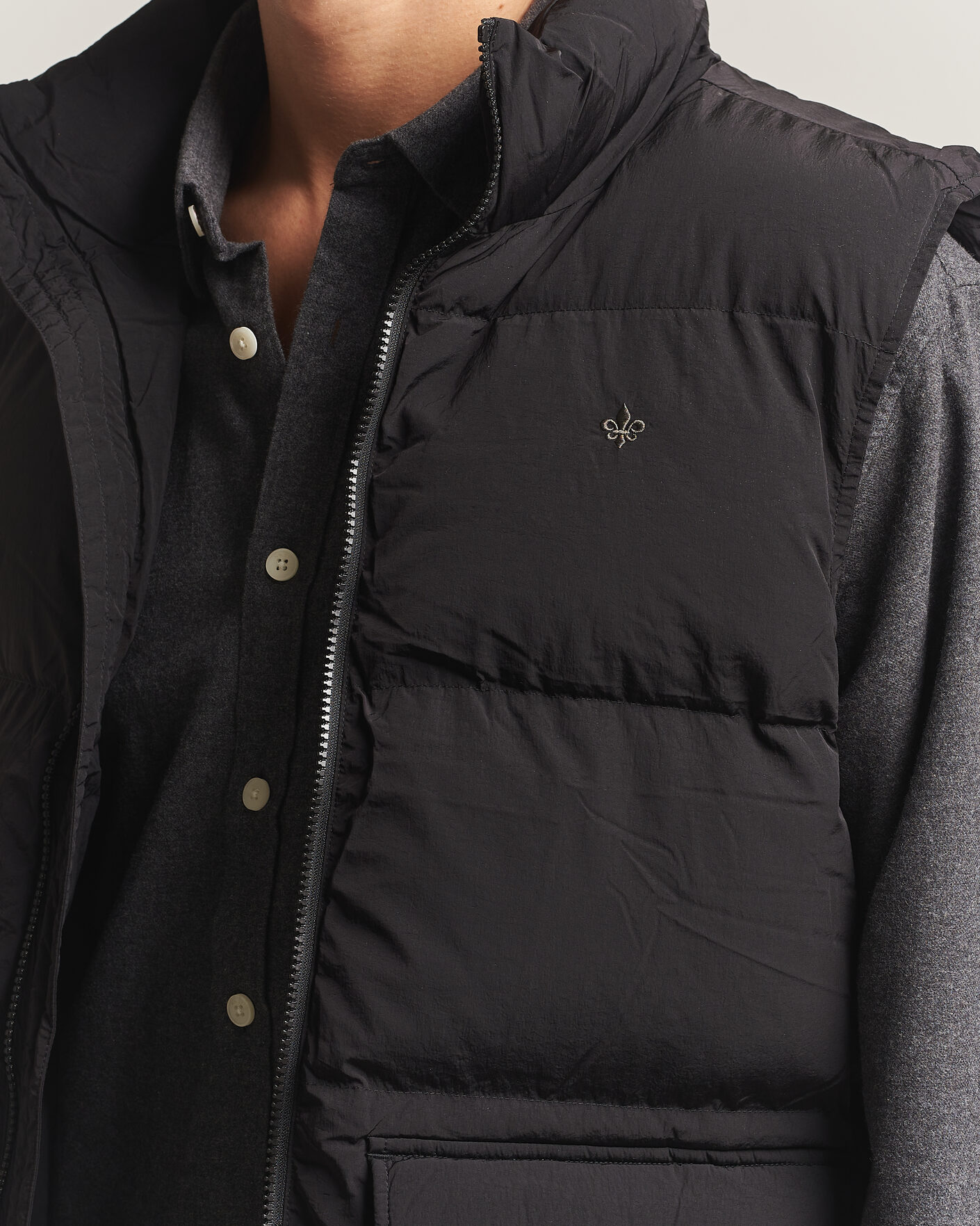 Herre | Vester | Morris | Lennox Puffer Vest Black