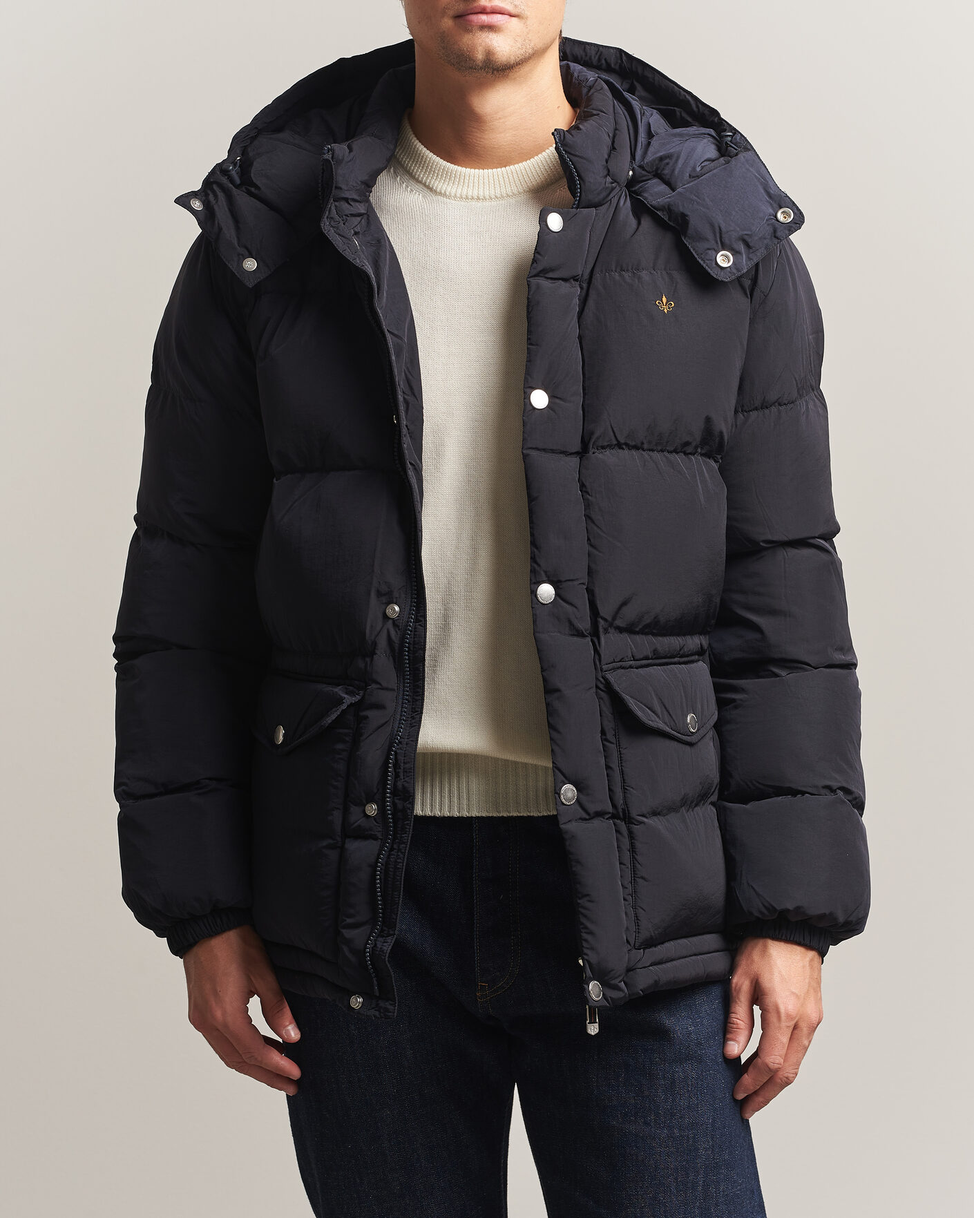 Herre | Jakker | Morris | Lennox Puffer Jacket Blue