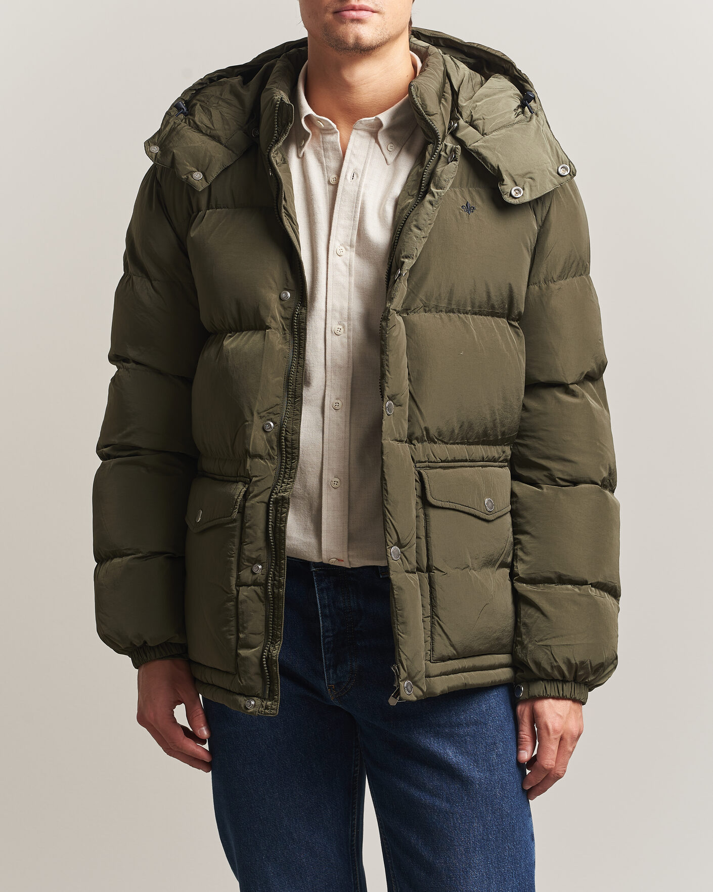 Herre | Jakker | Morris | Lennox Puffer Jacket Olive