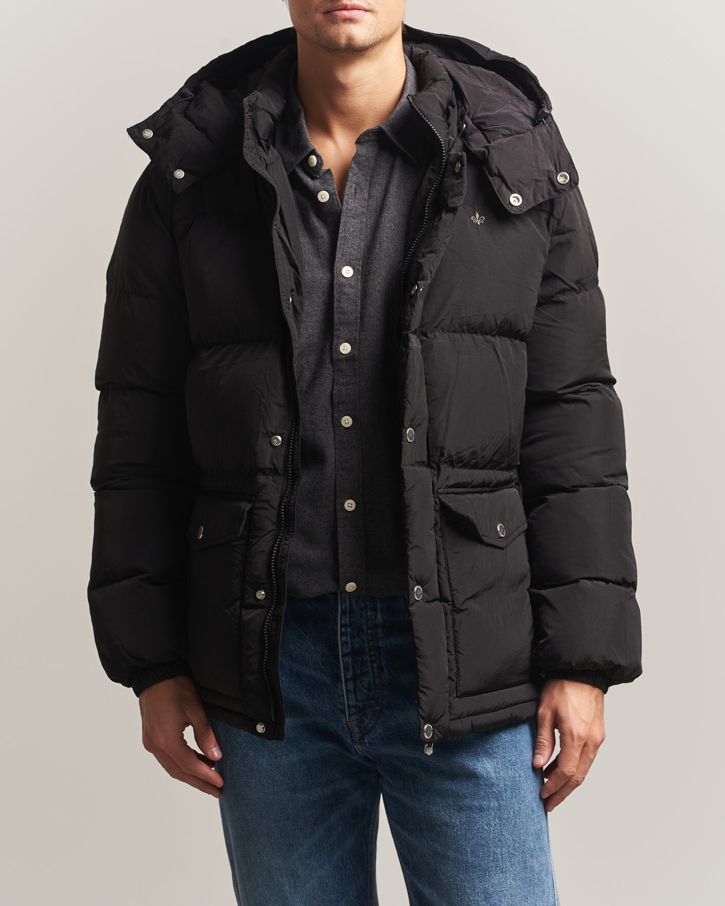 Herre | Jakker | Morris | Lennox Puffer Jacket Black
