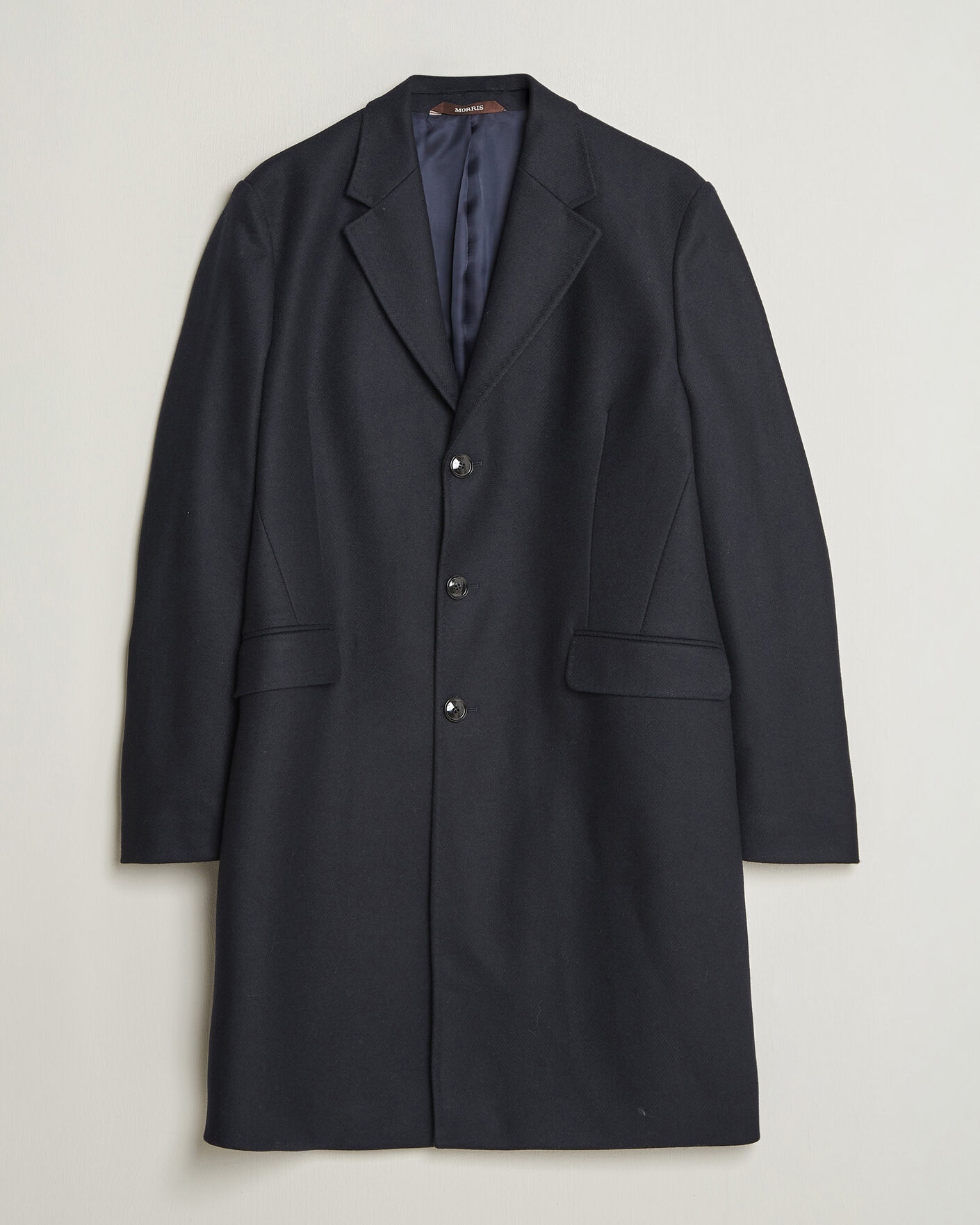 Herre | Jakker | Morris | Ben Wool Coat Navy