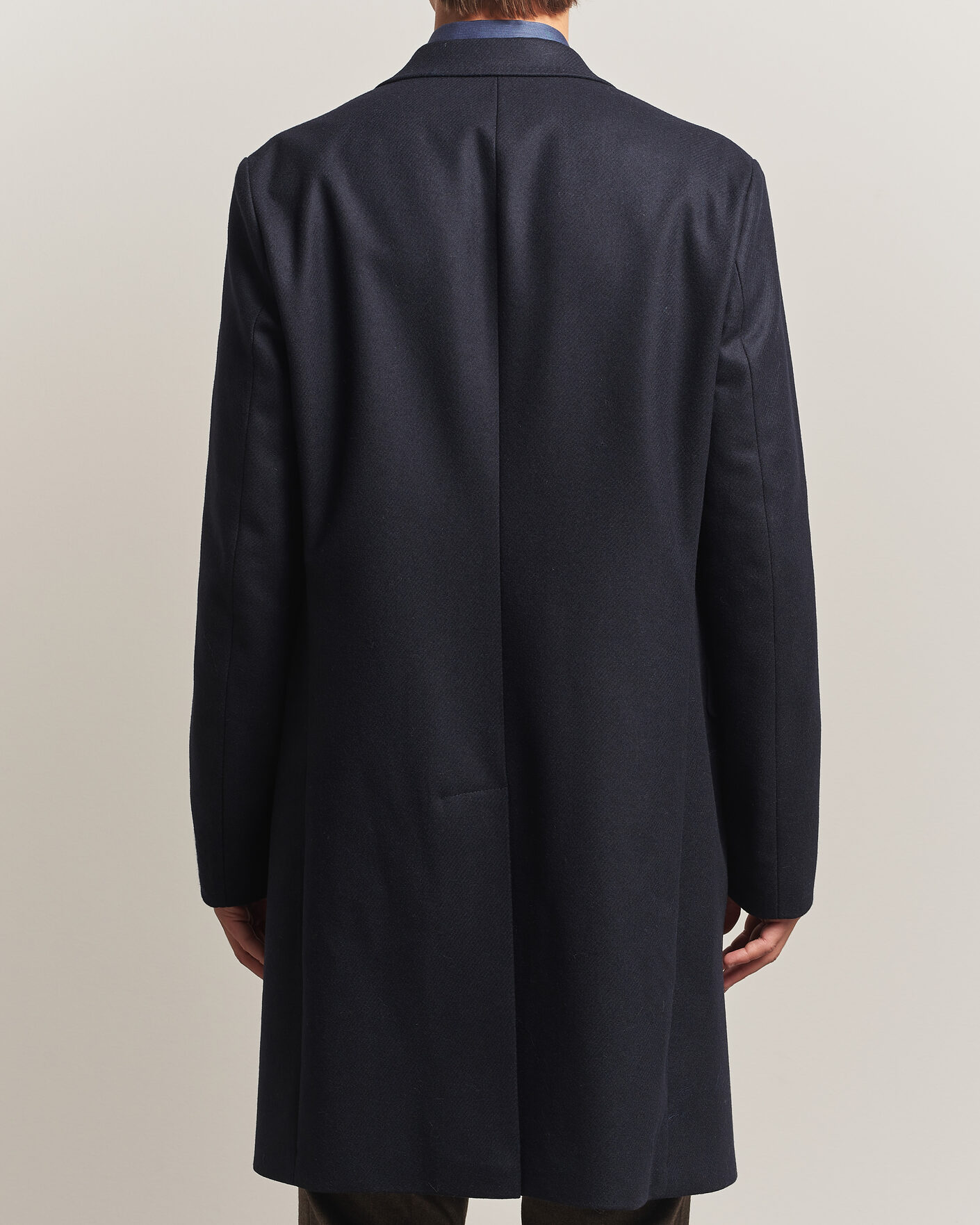Herre | Jakker | Morris | Ben Wool Coat Navy