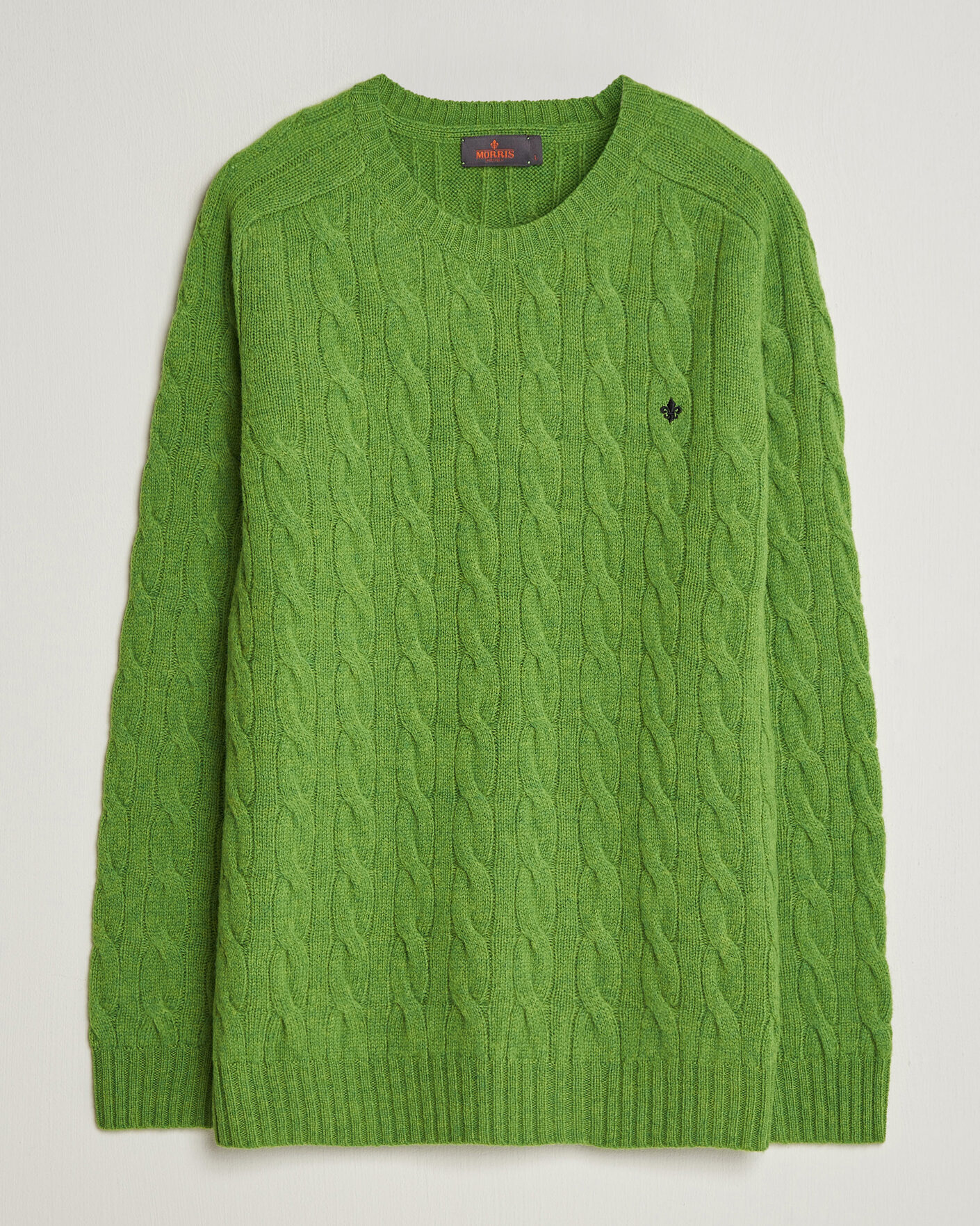 Herre | Gensere | Morris | Archard Cable Sweater Green