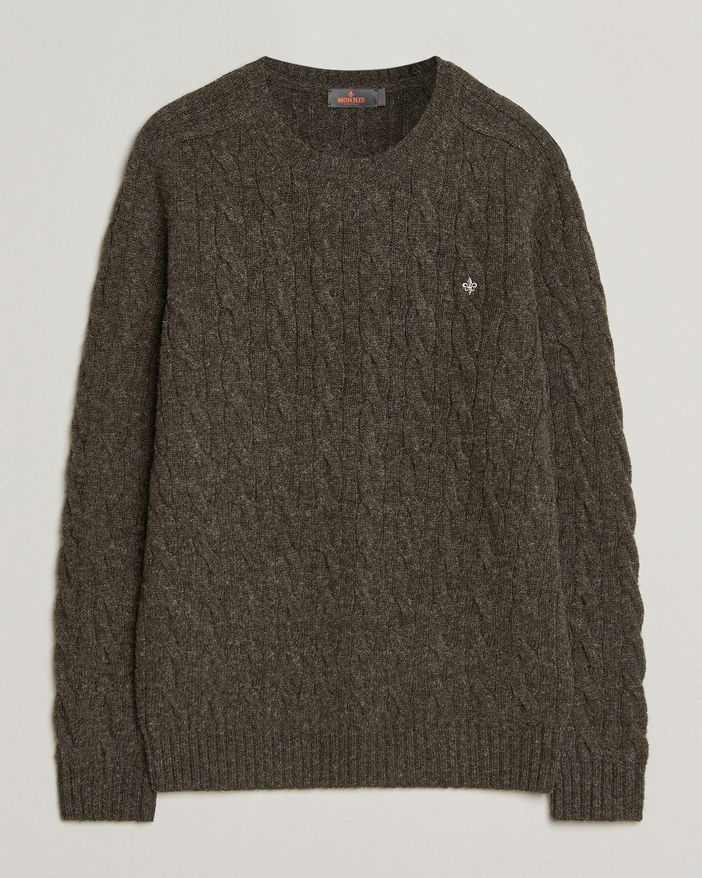 Herre | Gensere | Morris | Archard Cable Sweater Brown