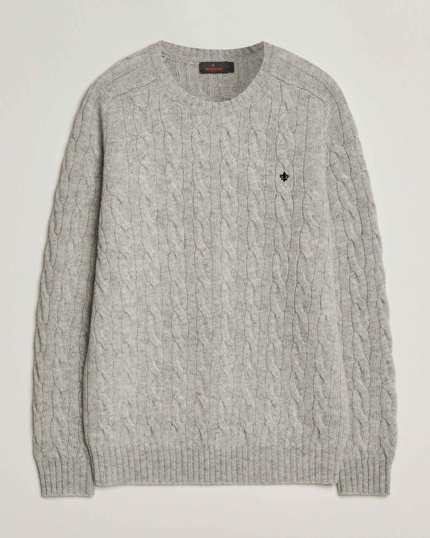Herre | Gensere | Morris | Archard Cable Sweater Grey