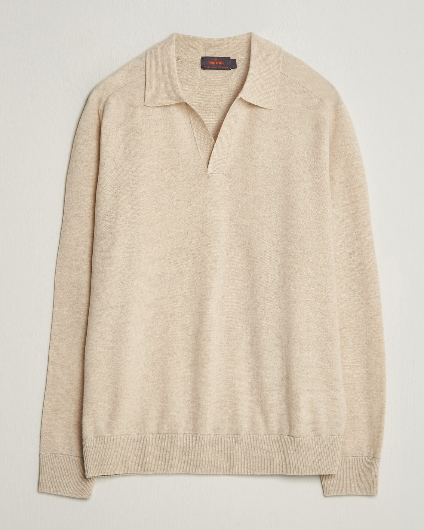 Herre | Gensere | Morris | Wilfred Cashmere Resort Polo Off White
