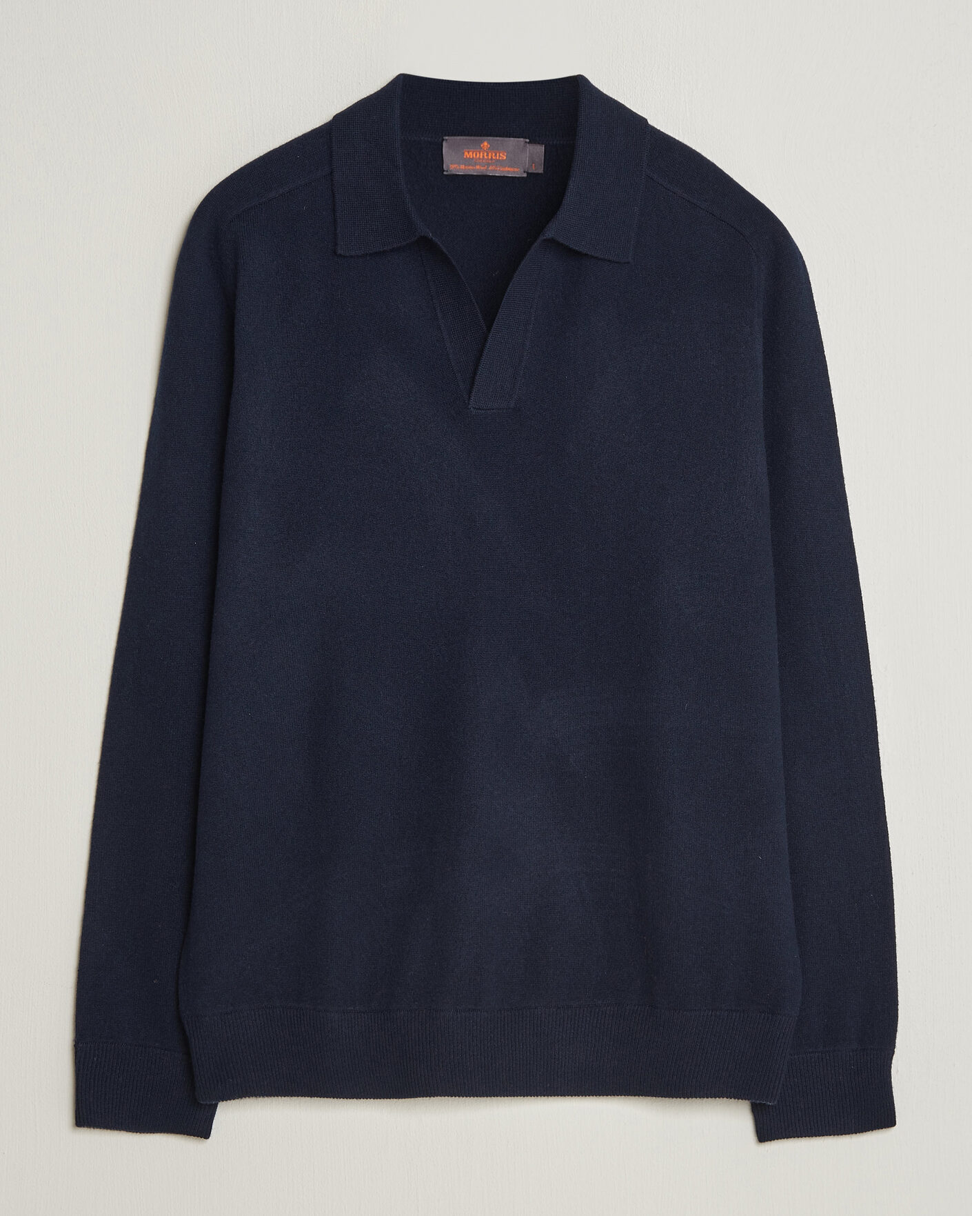 Herre | Gensere | Morris | Wilfred Cashmere Resort Polo Navy