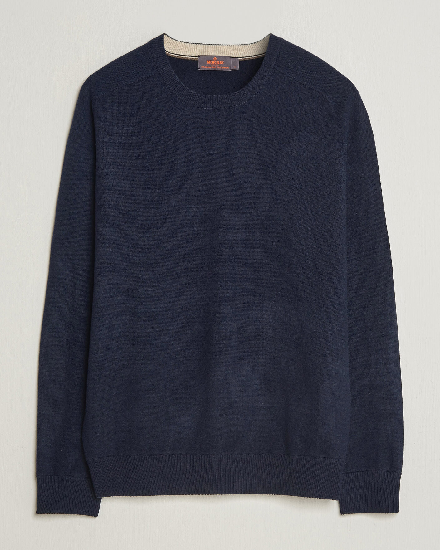 Herre | Gensere | Morris | Wilfred Cashmere O-Neck Navy