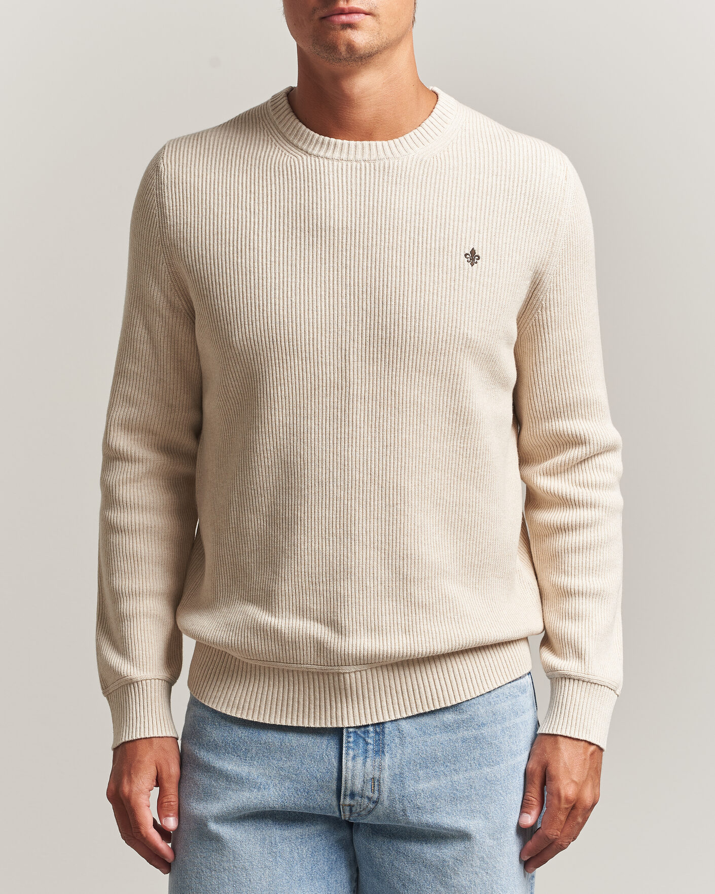 Herre | Gensere | Morris | Colin O-Neck Khaki