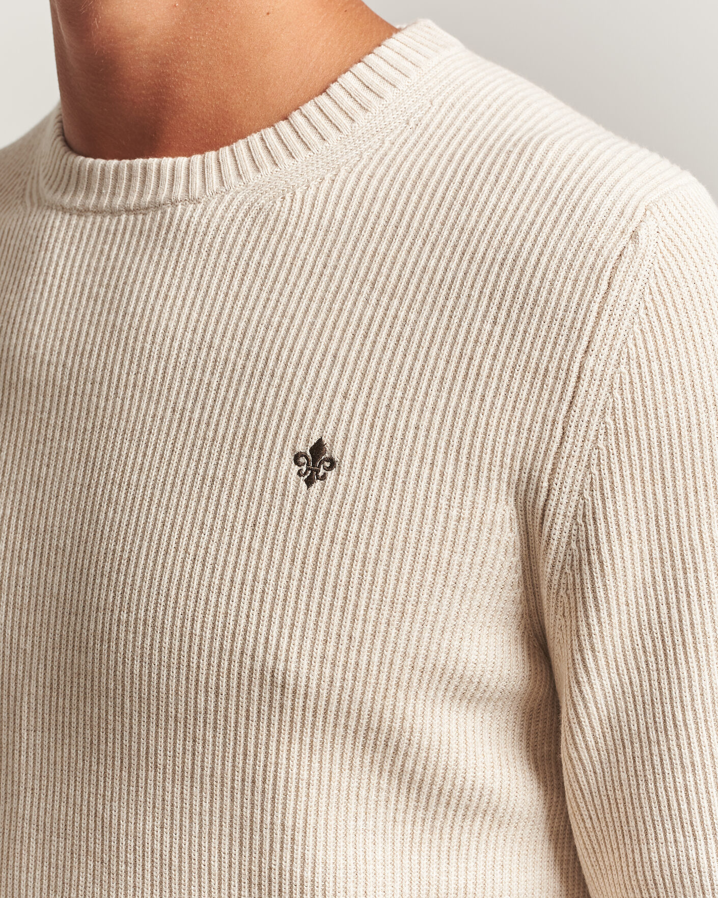 Herre | Gensere | Morris | Colin O-Neck Khaki