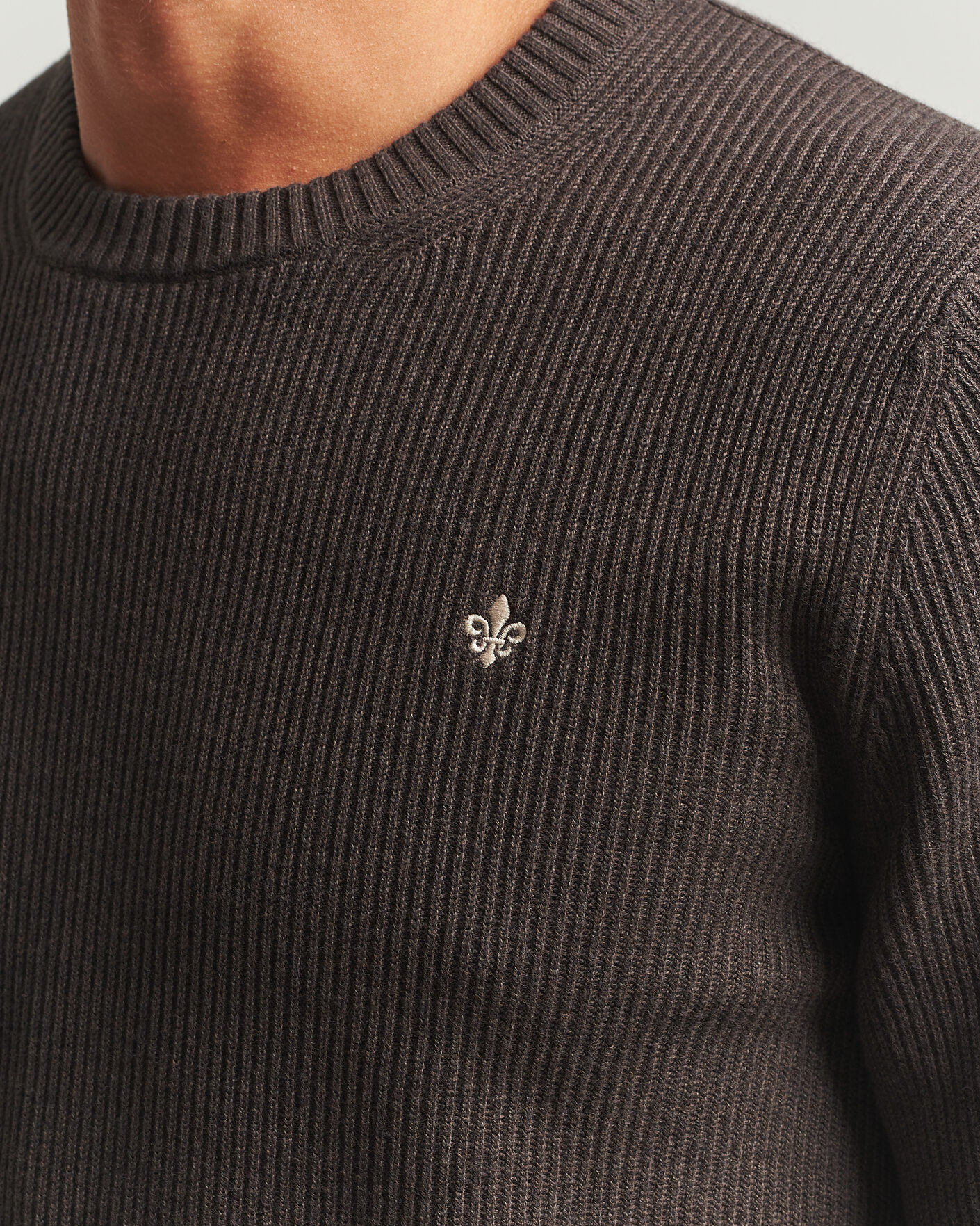 Herre | Gensere | Morris | Colin O-Neck Brown