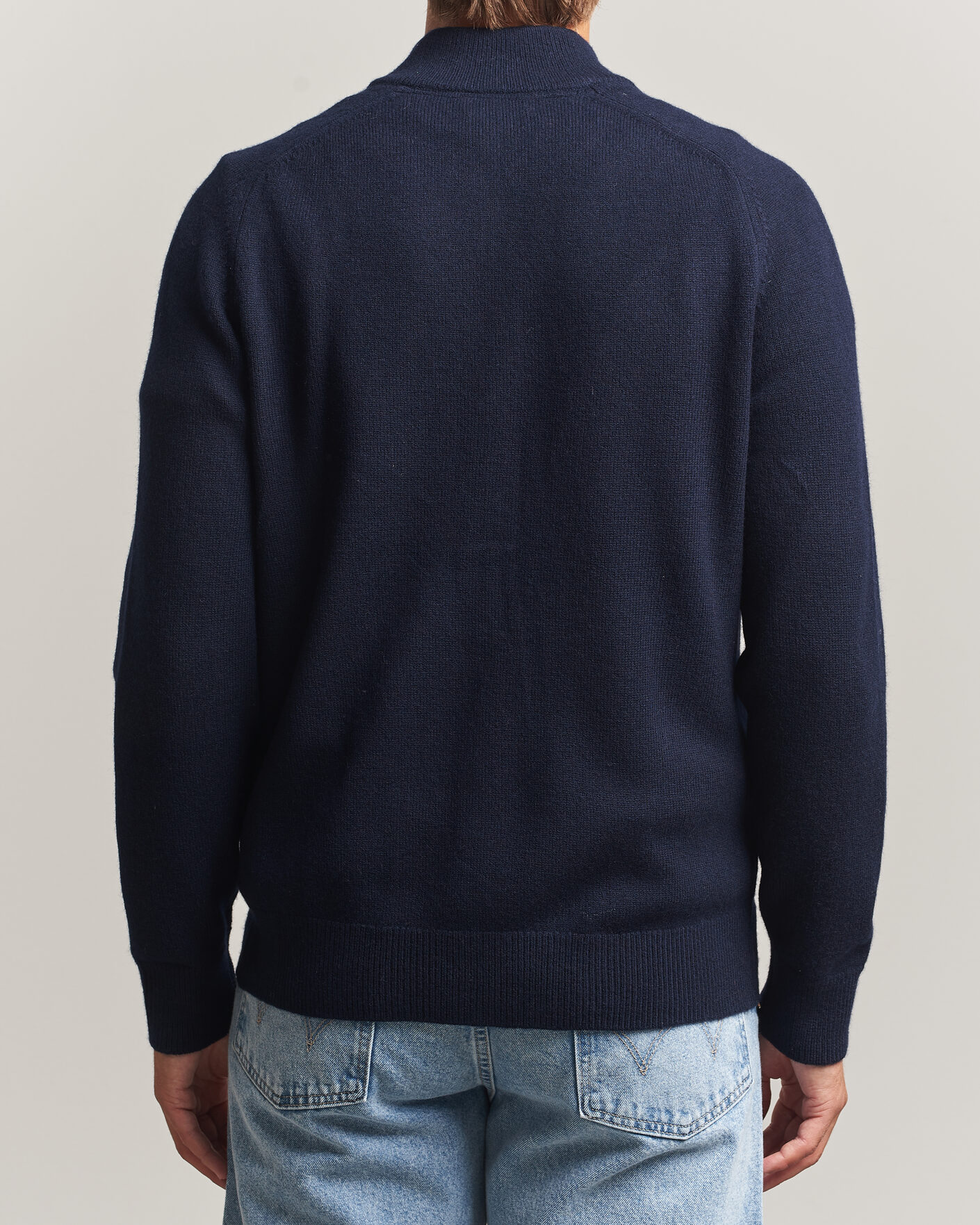 Herre | Gensere | Morris | Hertford Zip Cardigan Navy