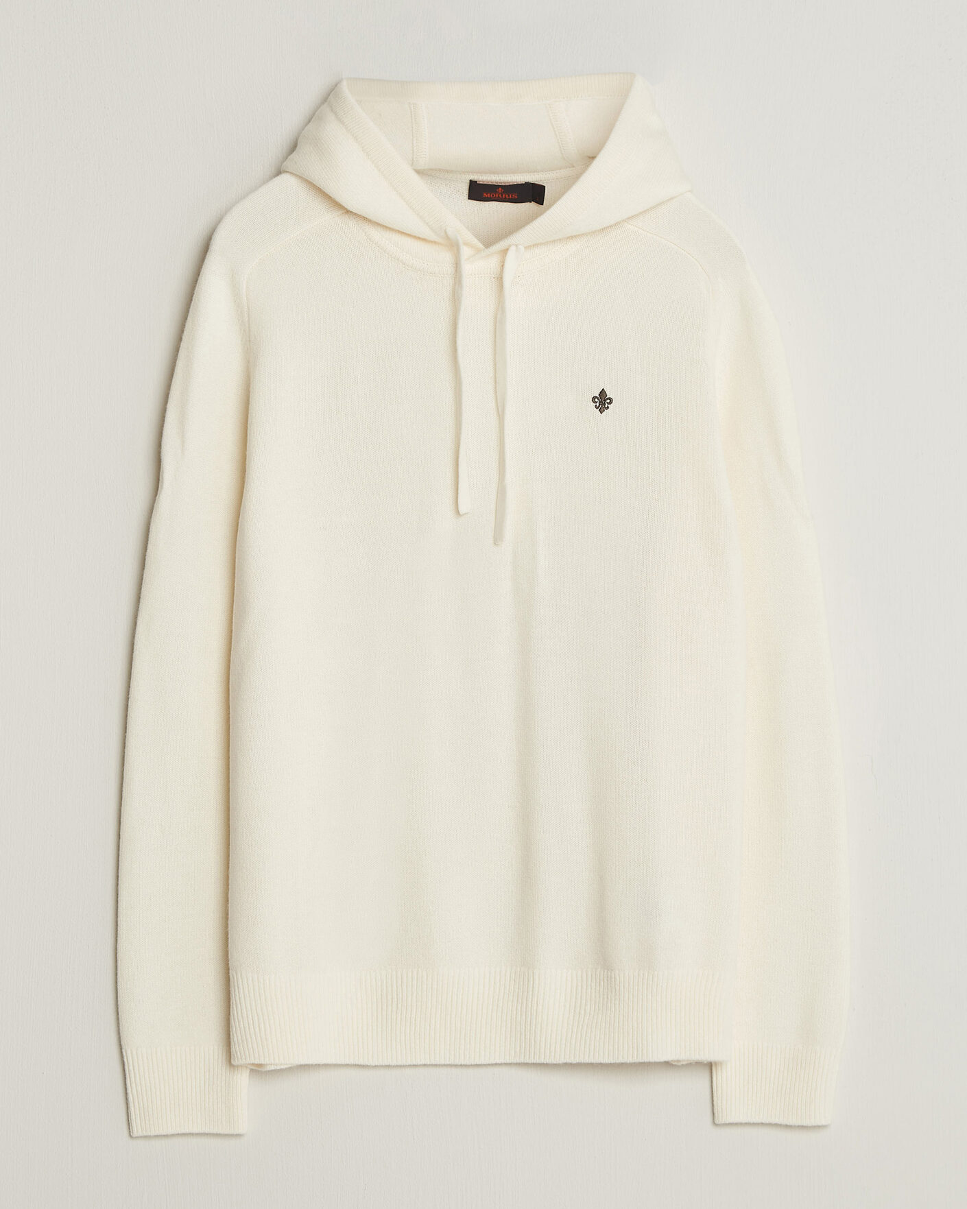 Herre | Gensere | Morris | Hertford Lambswool Hoodie Off White