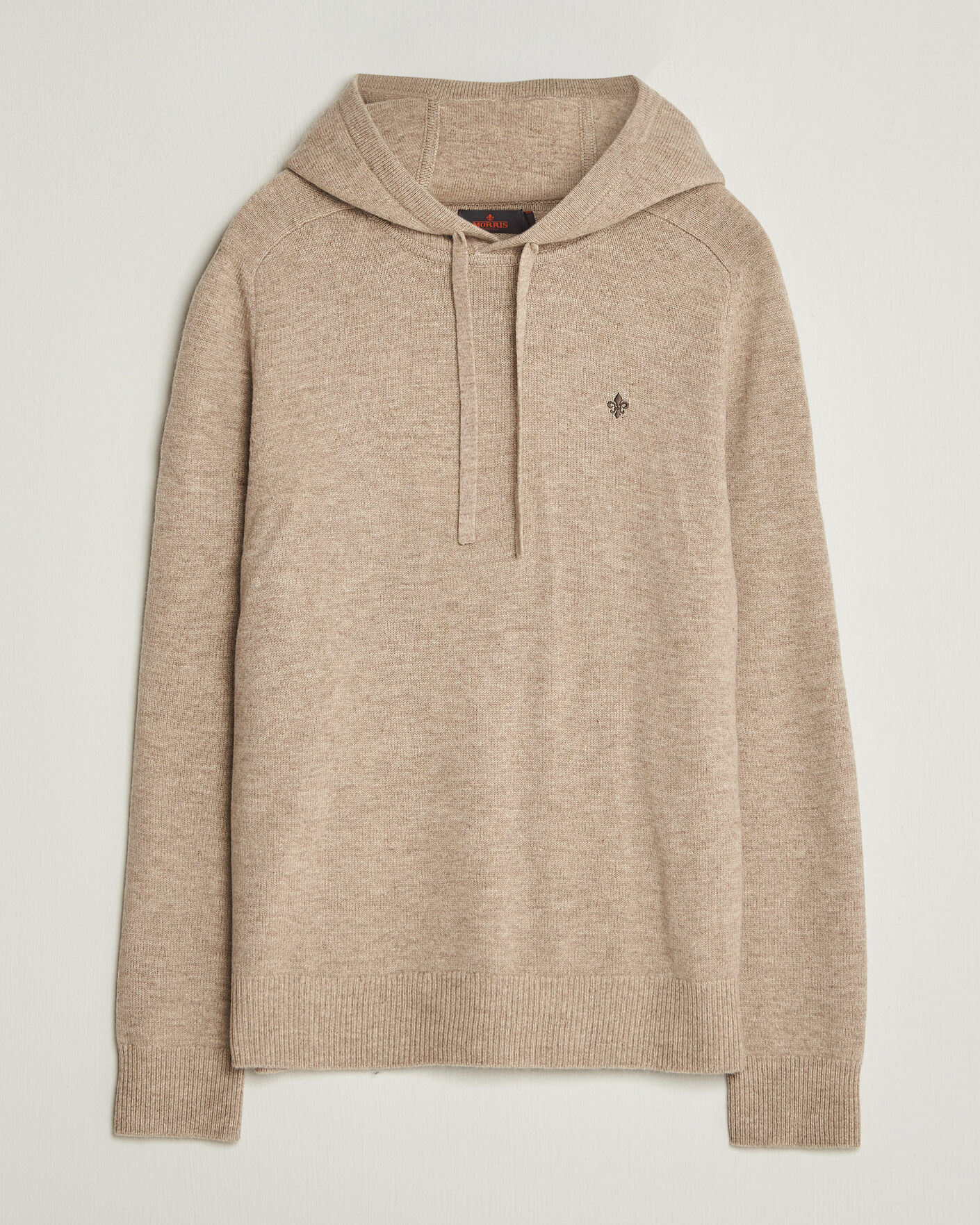 Herre | Gensere | Morris | Hertford Lambswool Hoodie Khaki