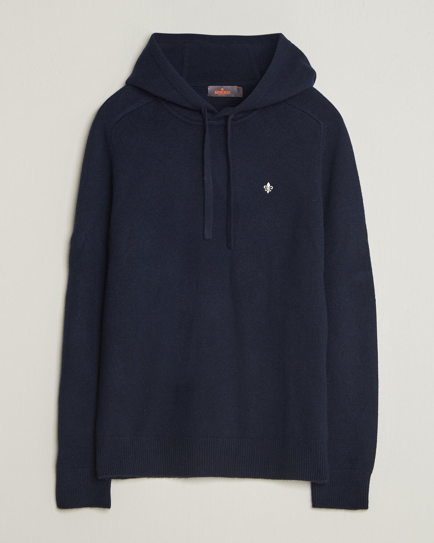 Herre | Gensere | Morris | Hertford Lambswool Hoodie Navy