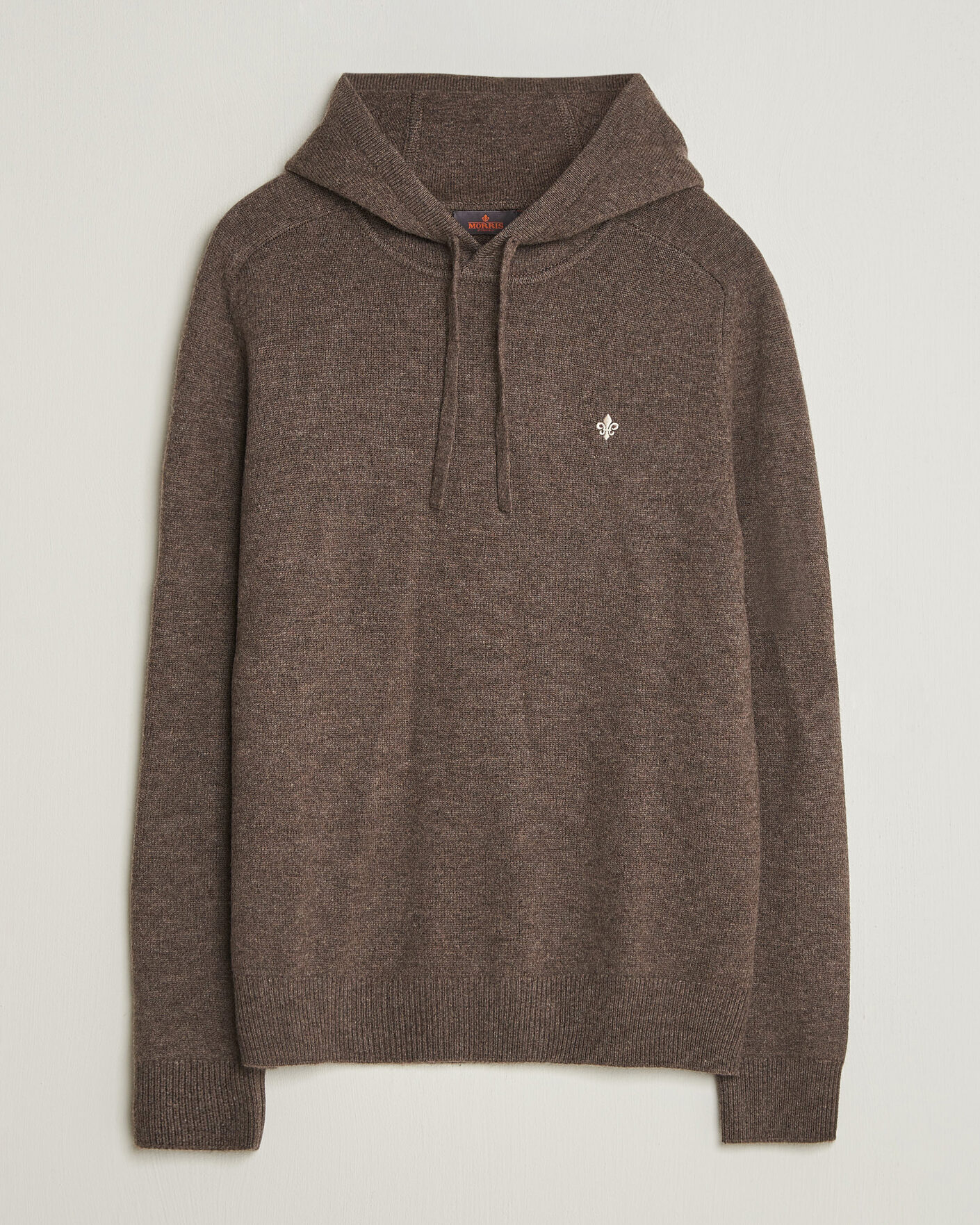 Herre | Gensere | Morris | Hertford Lambswool Hoodie Brown