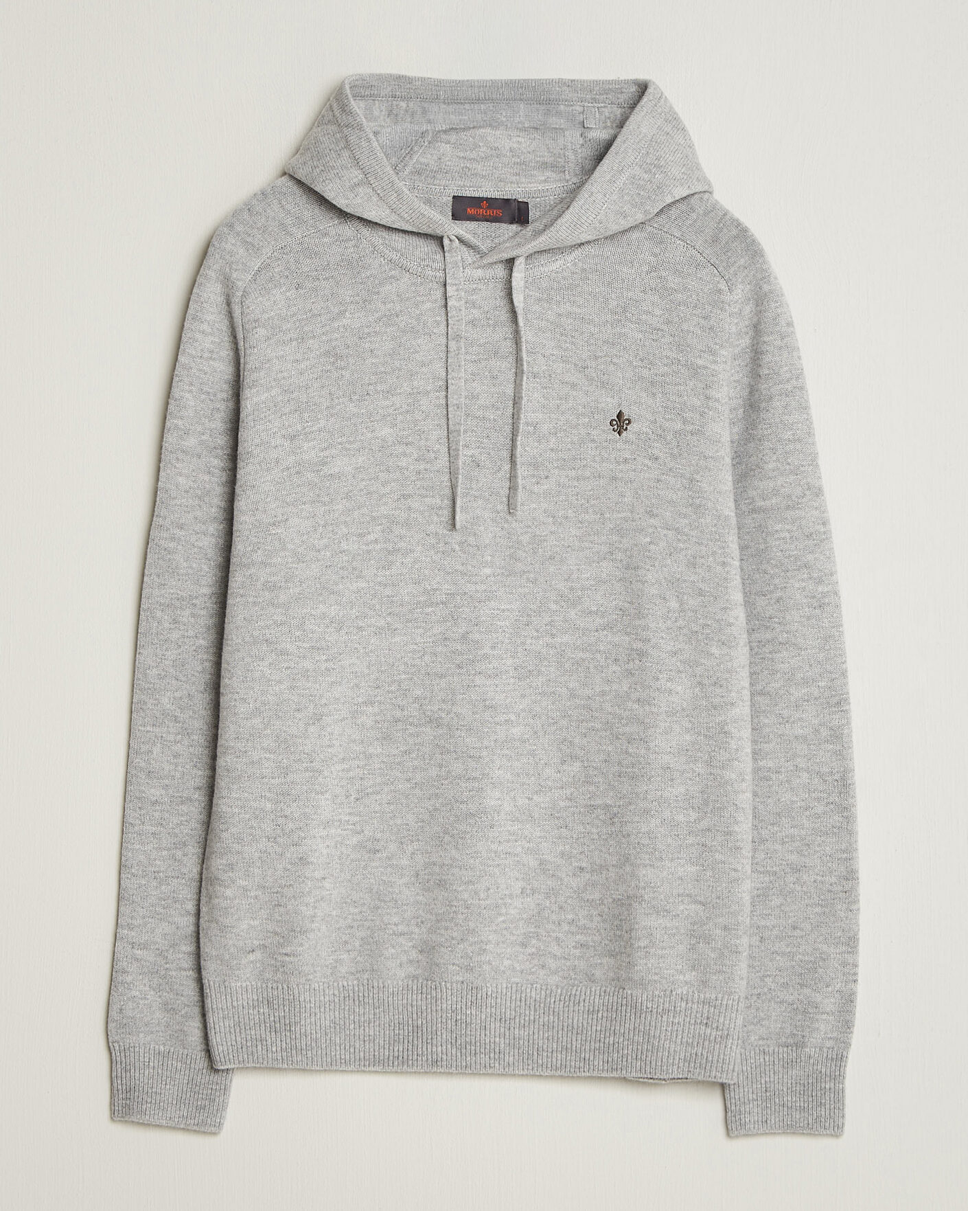 Herre | Gensere | Morris | Hertford Lambswool Hoodie Grey