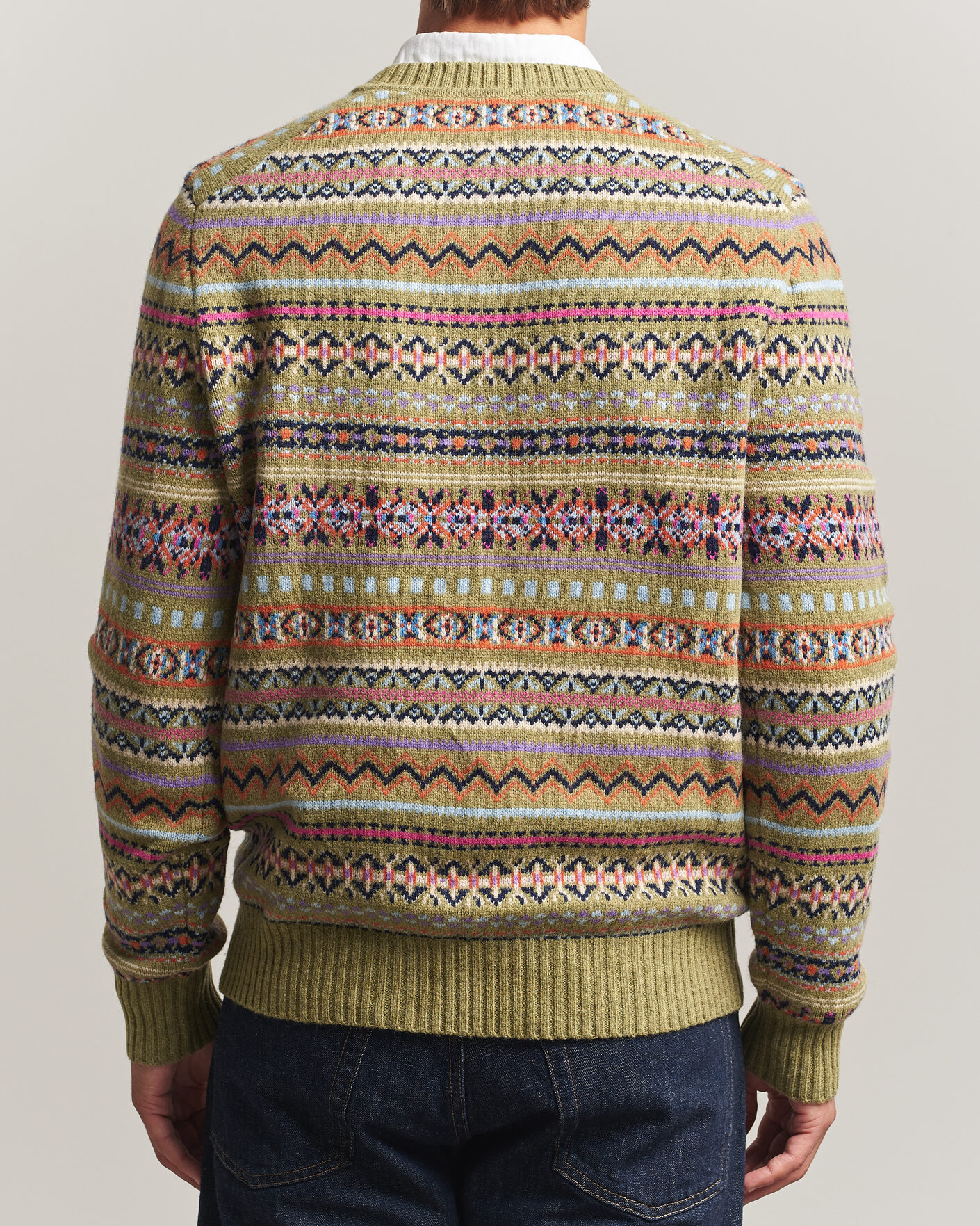 Herre | Gensere | Morris | Tavish V-Neck Olive