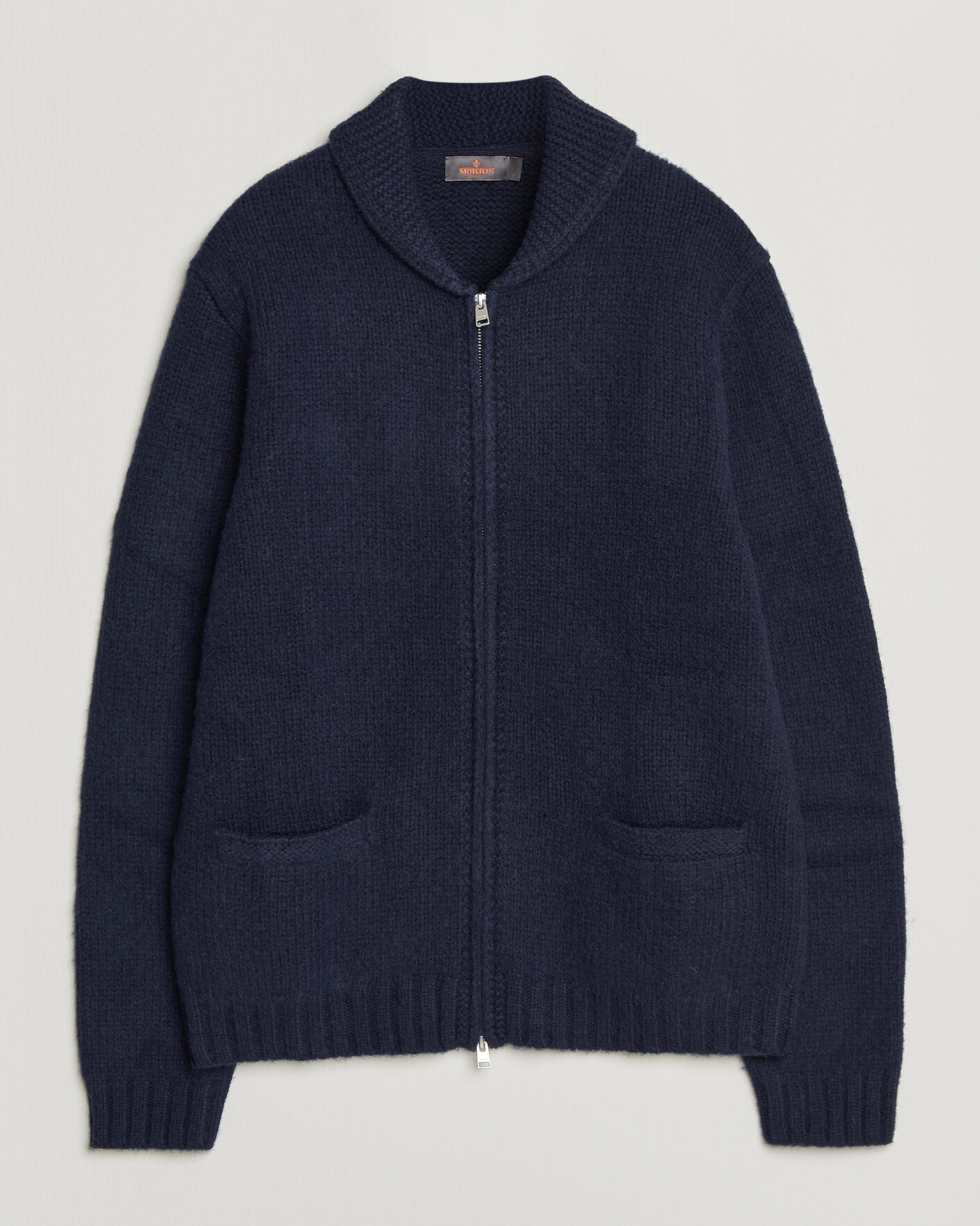 Herre | Gensere | Morris | Boyd Zip Cardigan Navy